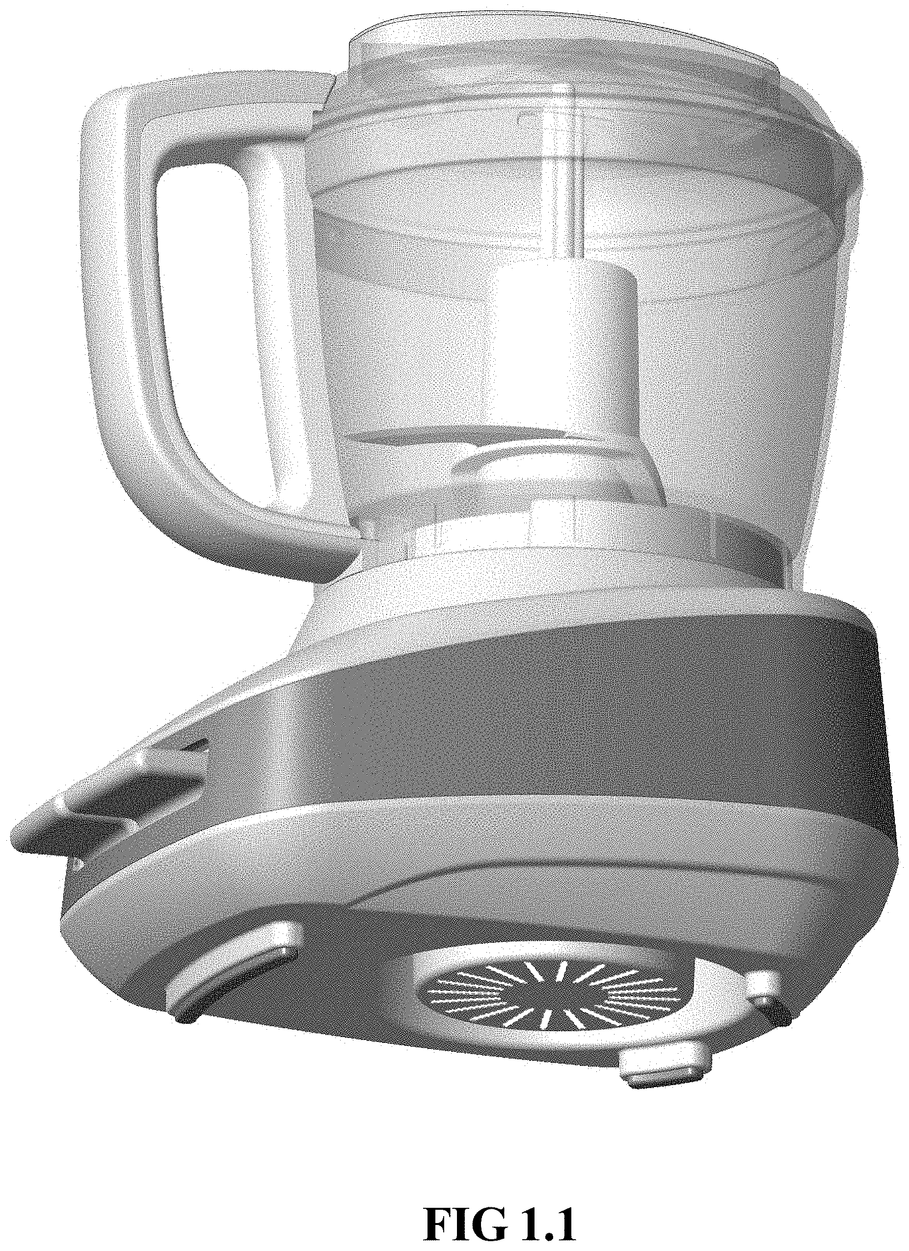 Patent USD0999587 — Electric chopper — Figure 1