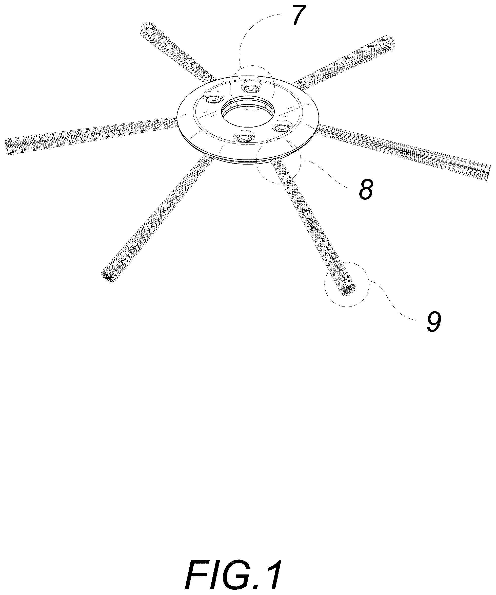 Patent USD0999604 — String trimmer accessory — Figure 1
