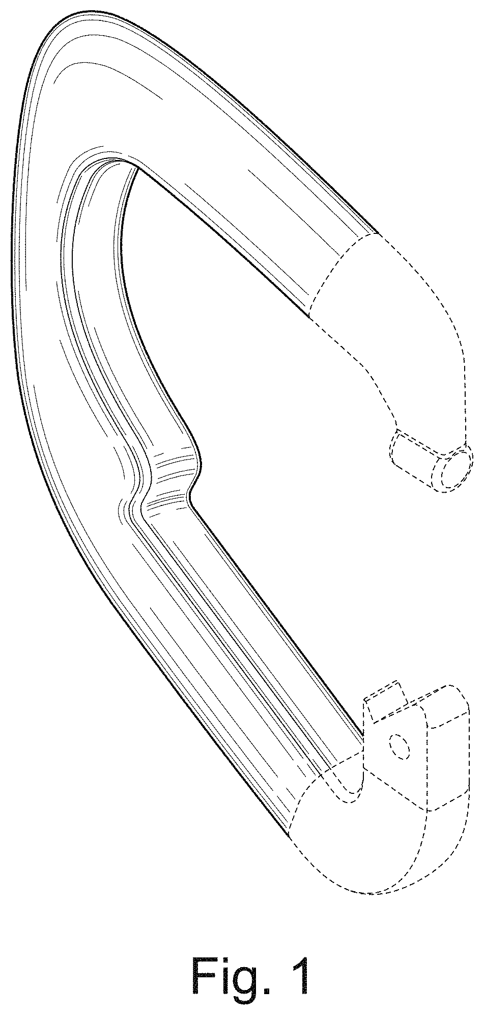 Patent USD0999620 — Carabiner — Figure 1
