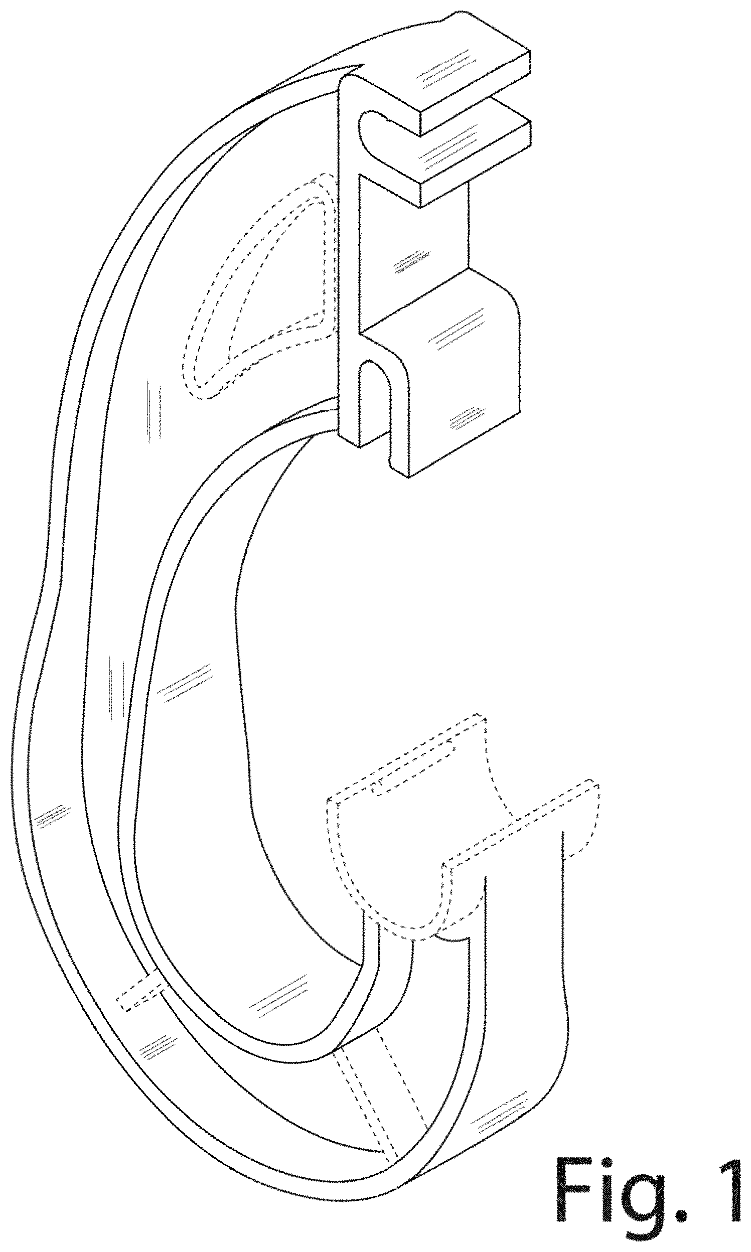 Patent USD0999622 Figure 1 – J-hook rod holder