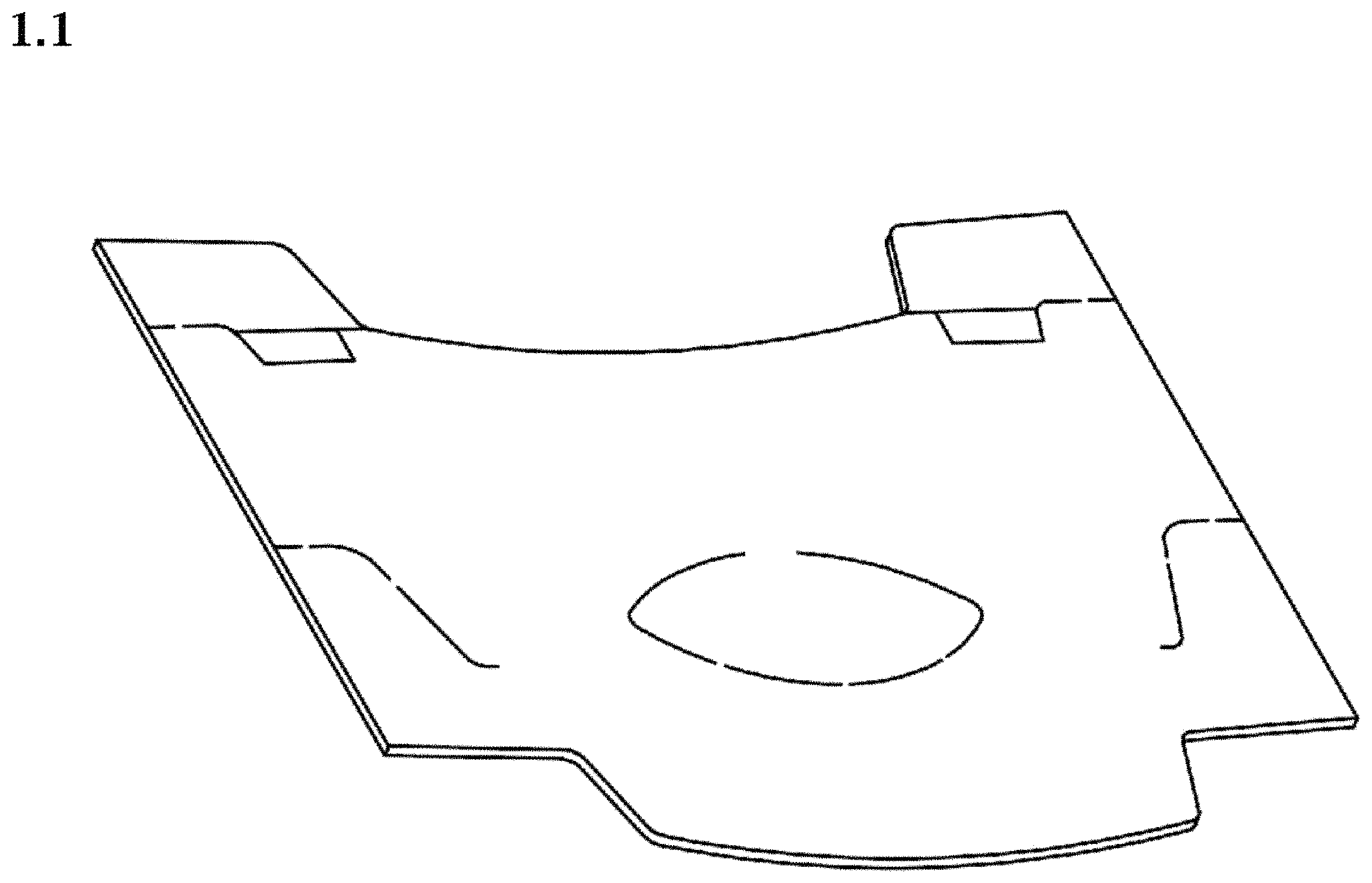 Patent USD0999636 — Packing container closure — Figure 1