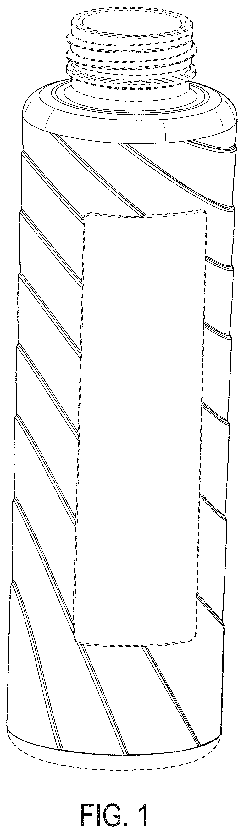Patent USD0999641 — Bottle — Figure 1