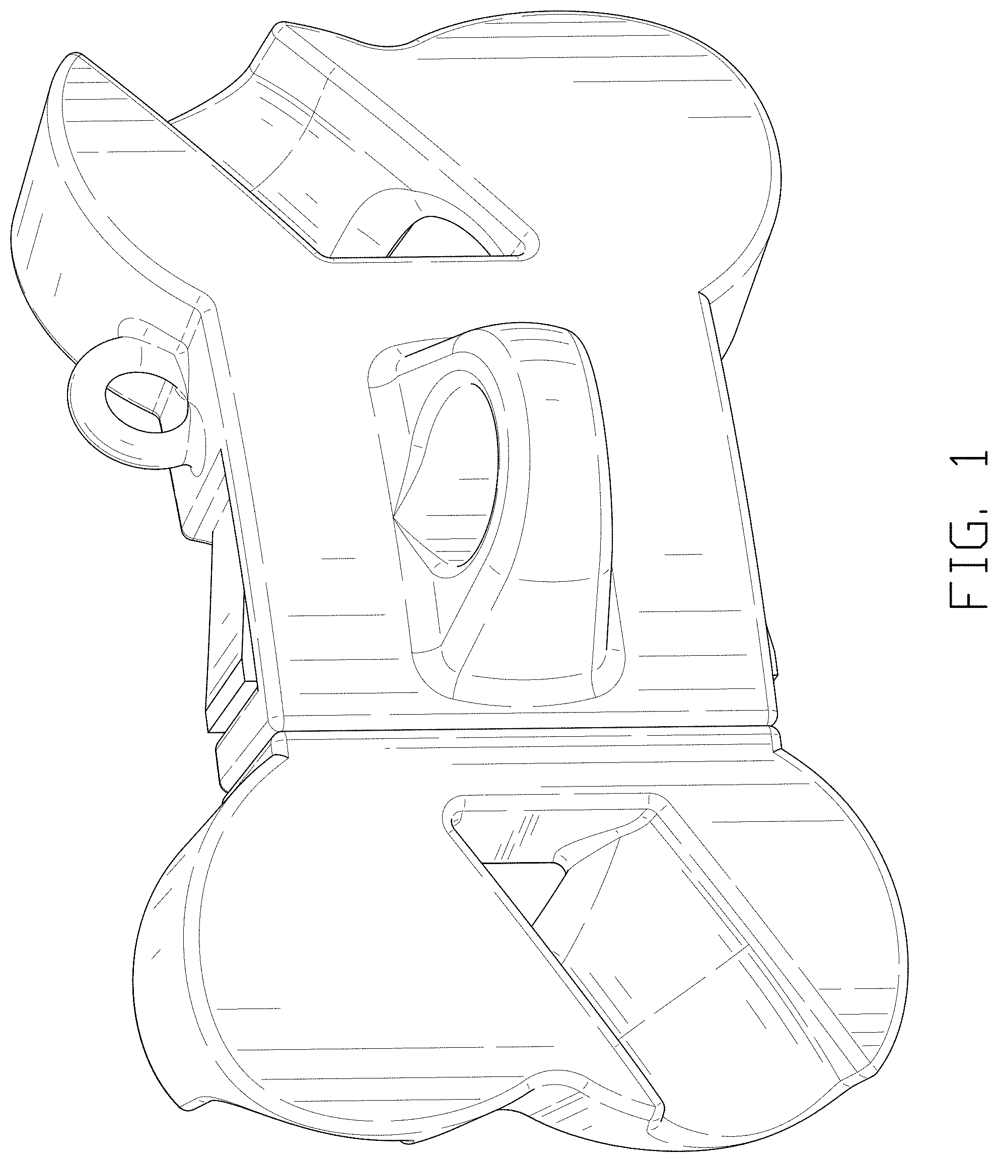 Patent USD0999674 — Dog collar clasp — Figure 1