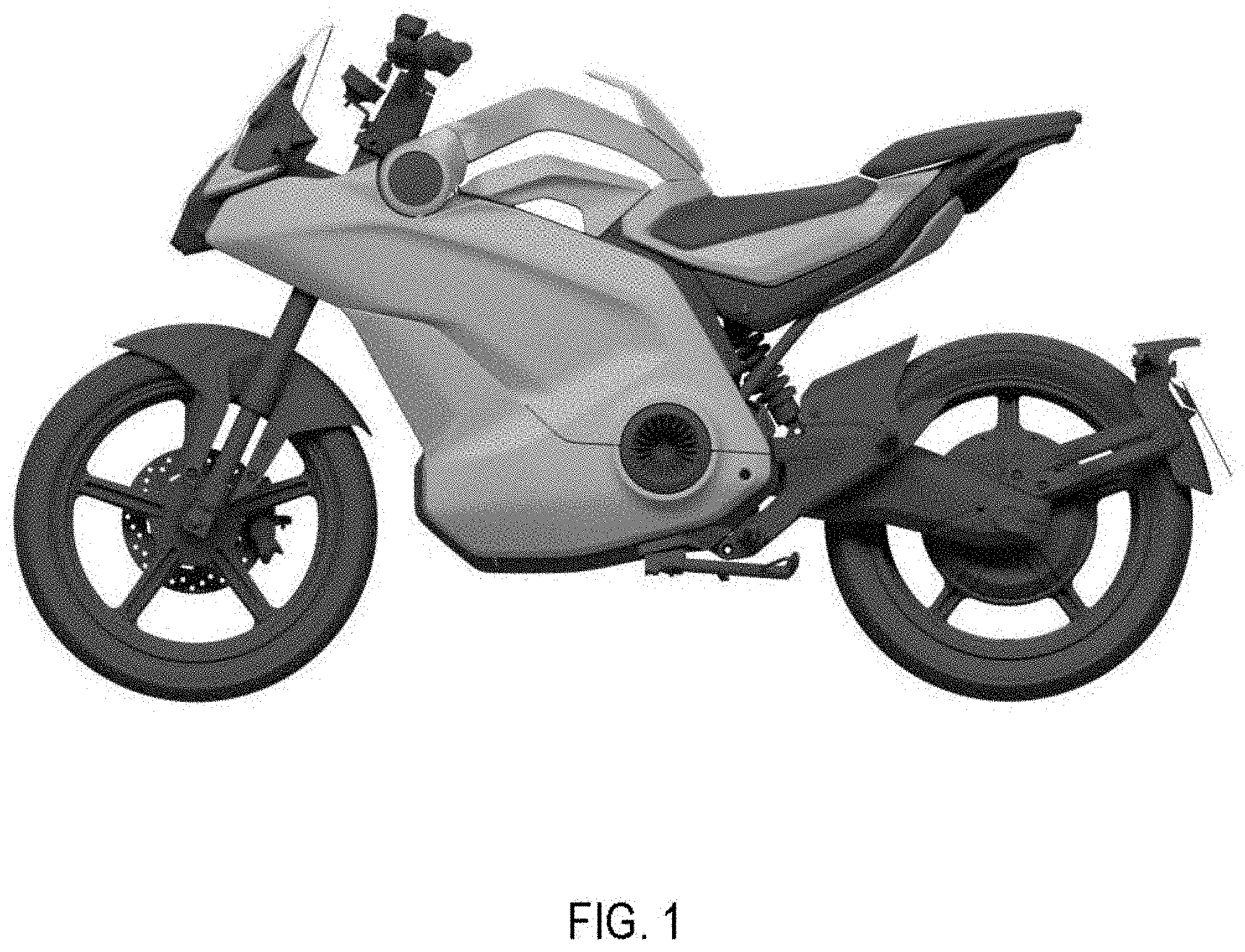 Patent USD0999678 — Motorcycle — Figure 1