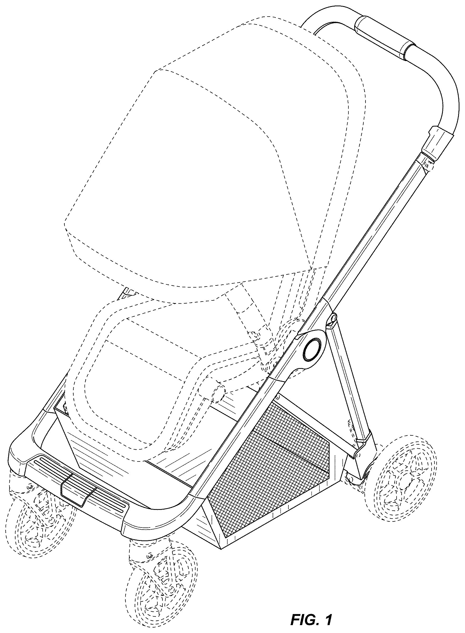 Patent USD0999681 — Stroller — Figure 1