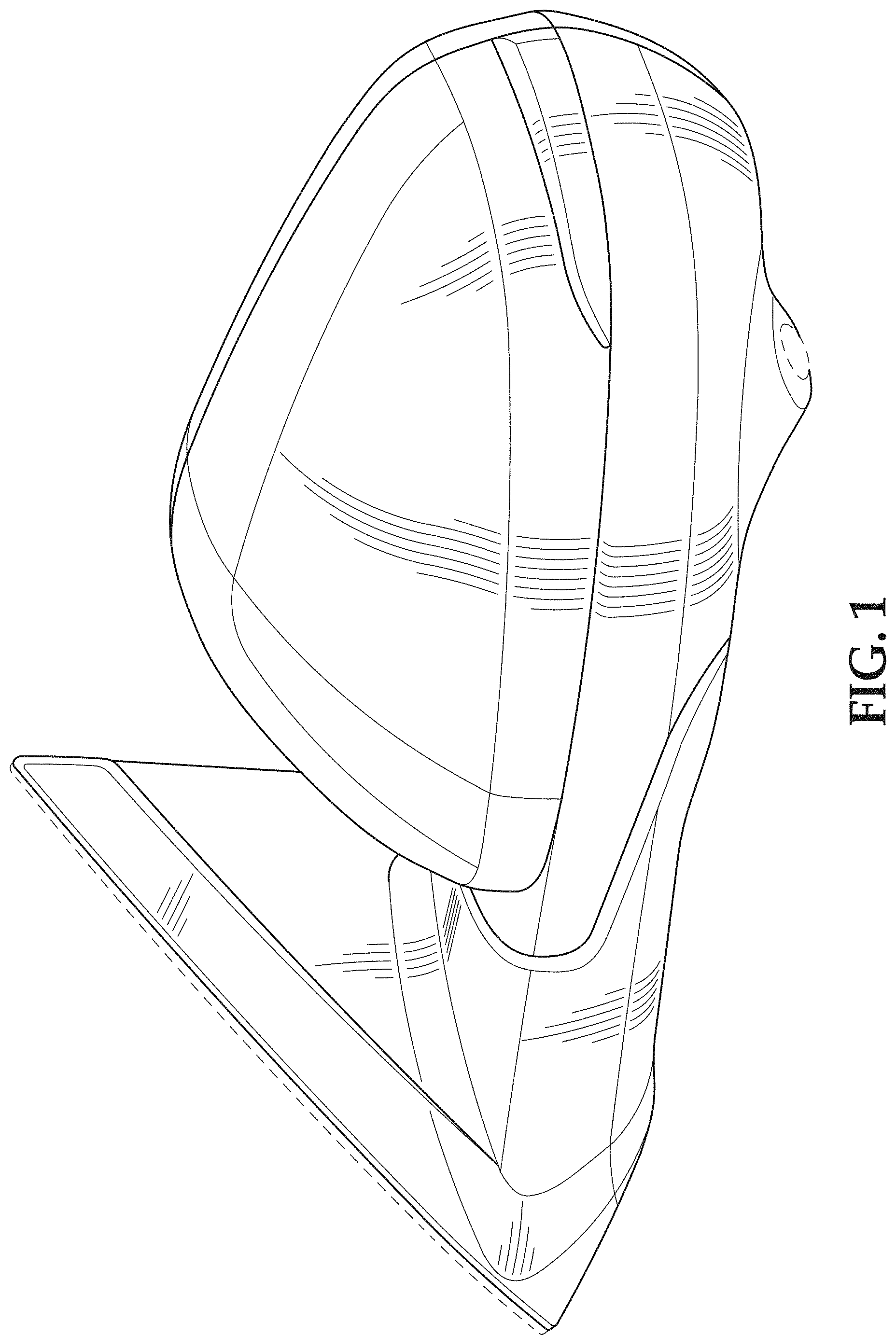 Patent USD0999693 Figure 1 – Vehicle outside mirror