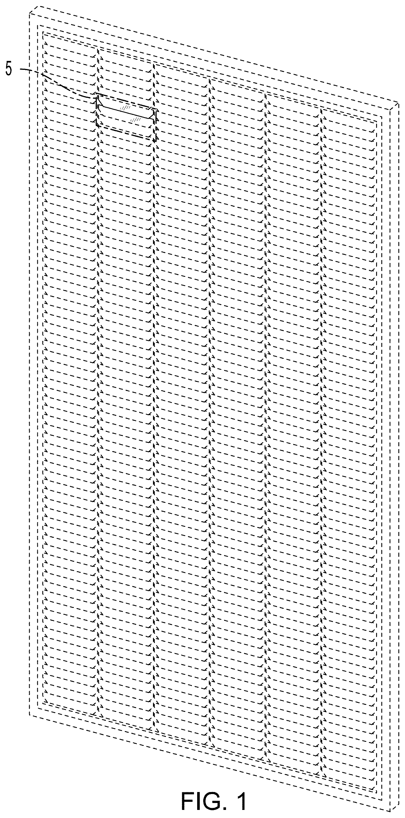 Patent USD0999723 — Solar panel — Figure 1