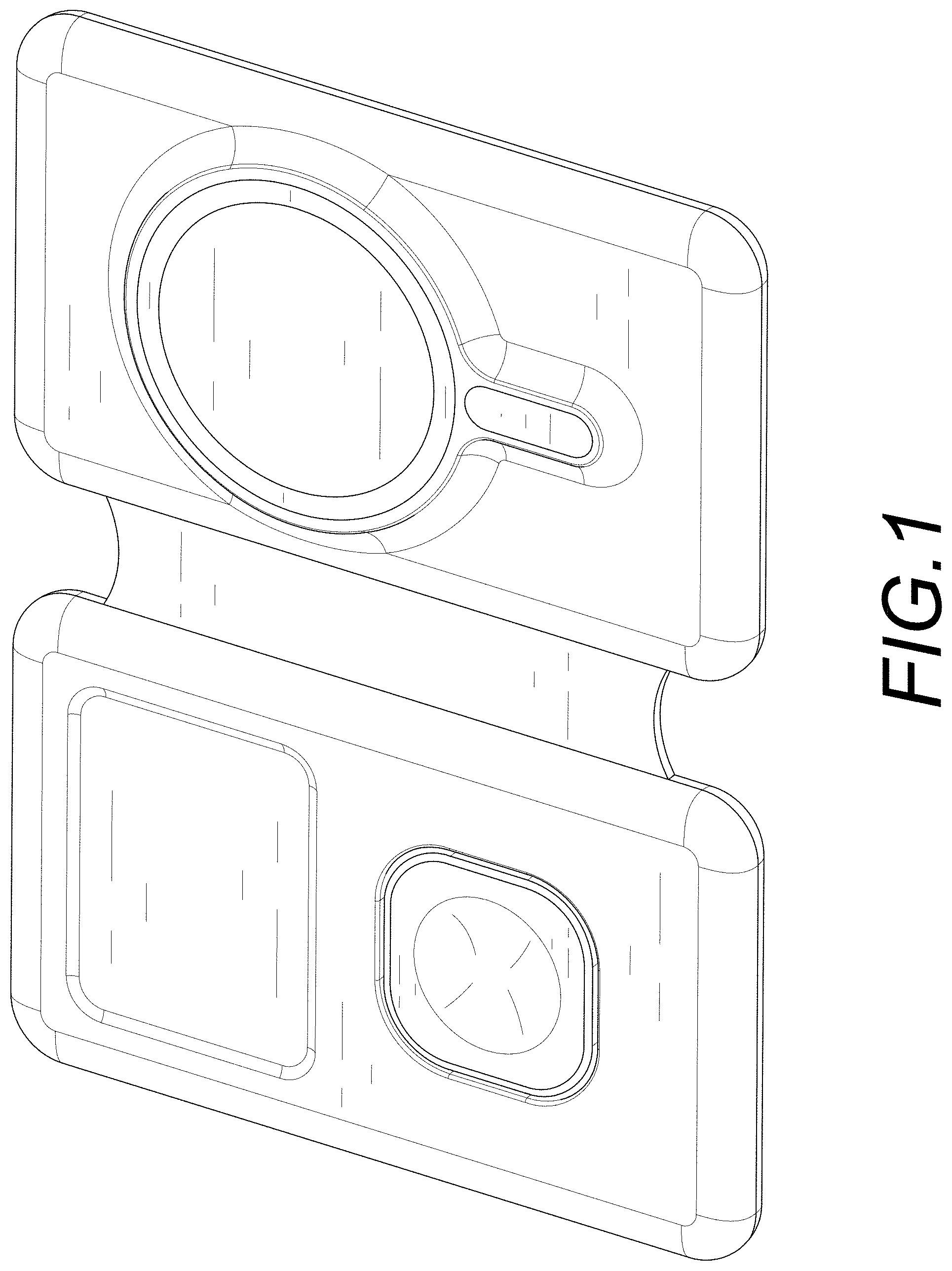 Patent USD0999735 — Wireless charger — Figure 1