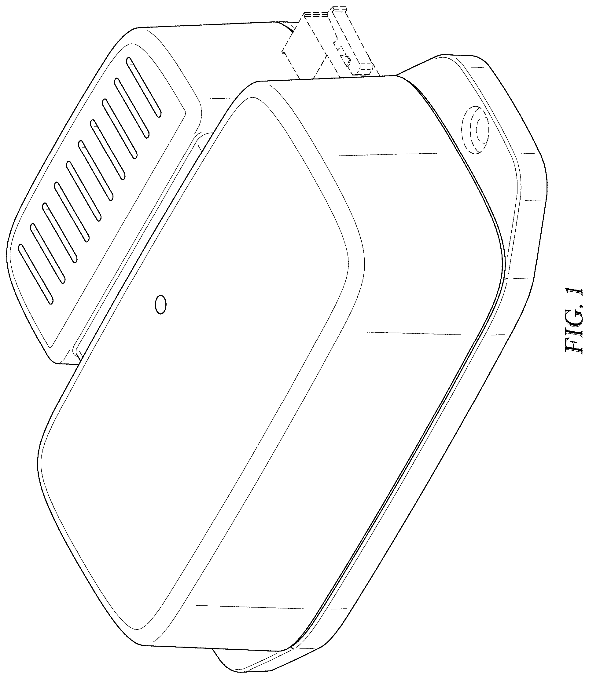 Patent USD0999739 — Housing for an ion generator — Figure 1