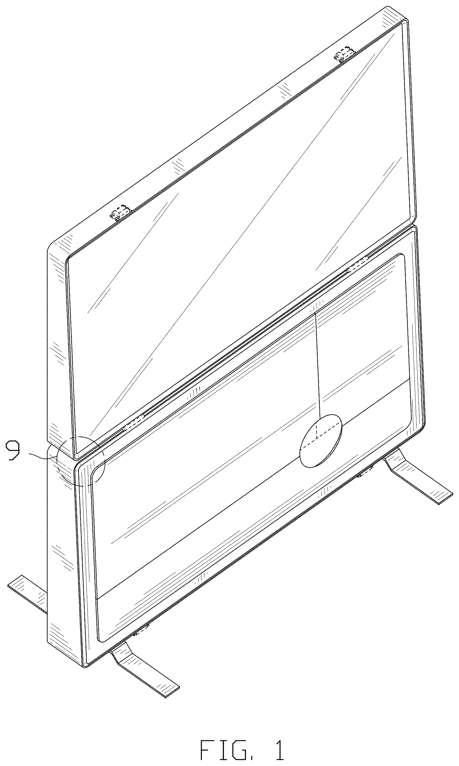Patent USD0999750 — Television — Figure 1