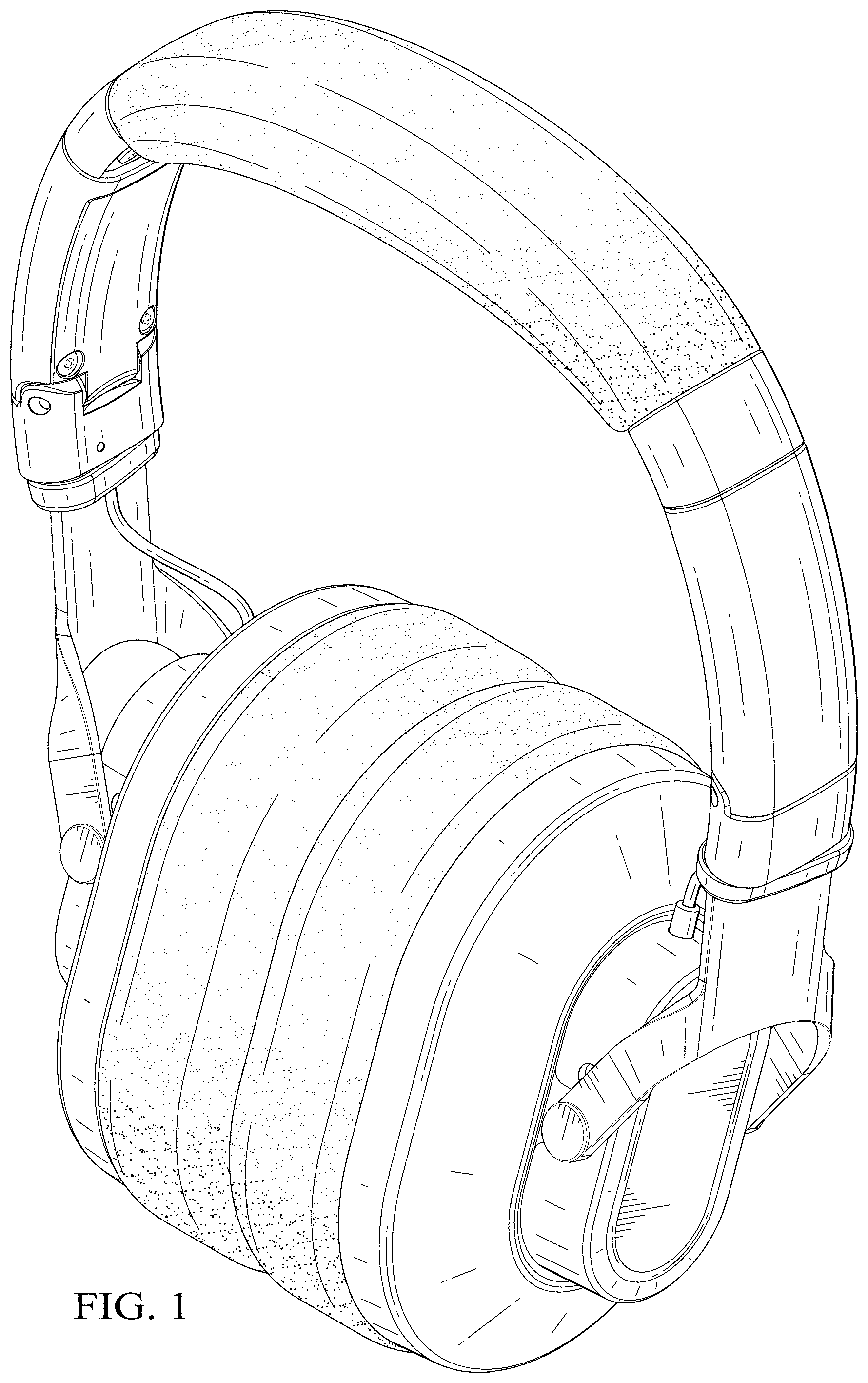 Patent USD0999756 — Headphones — Figure 1
