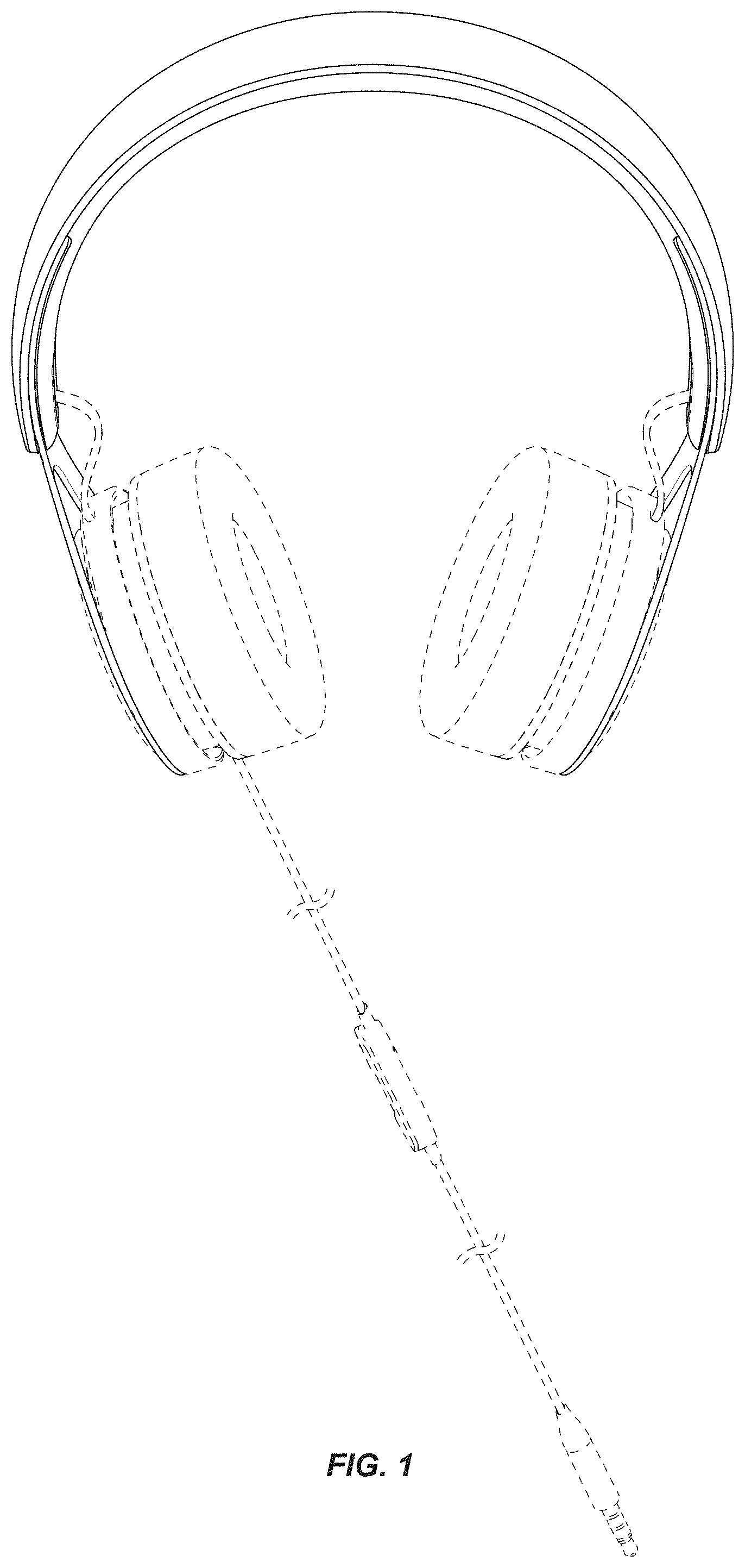 Patent USD0999757 — Headphones — Figure 1