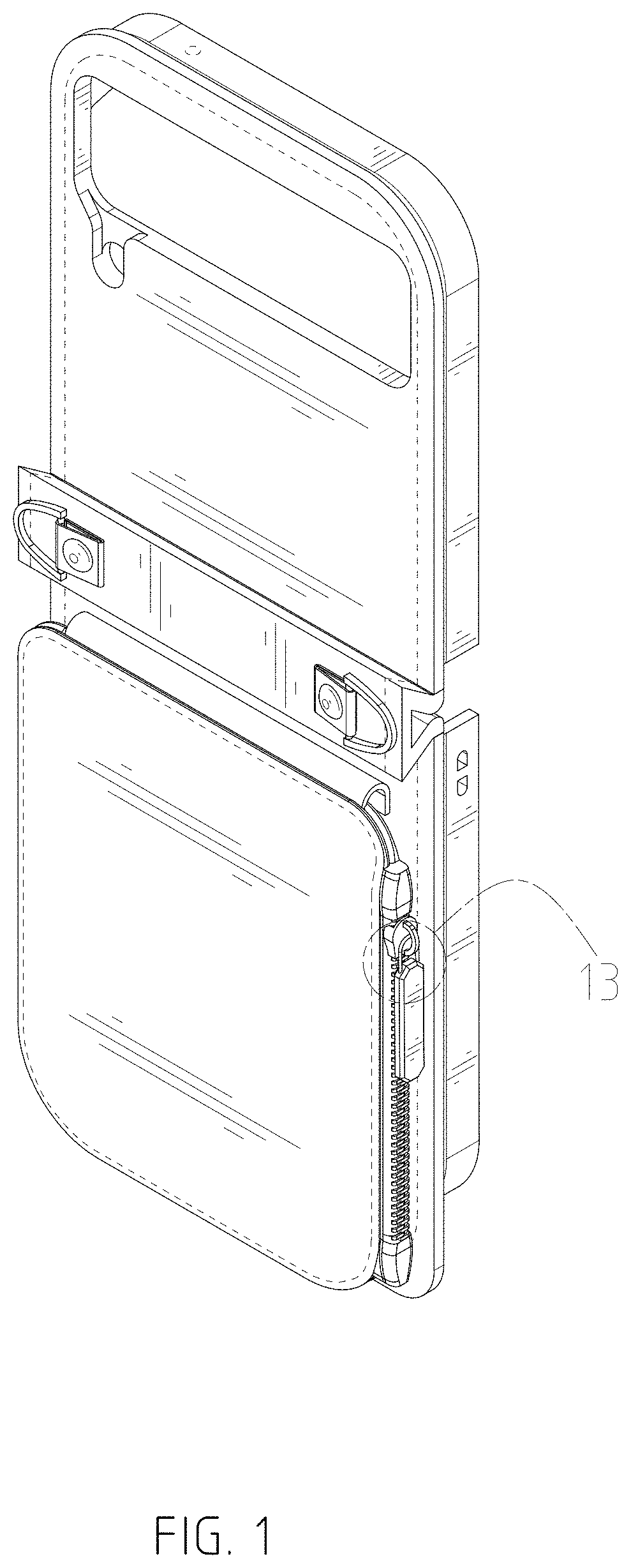 Patent USD0999762 — Phone case — Figure 1