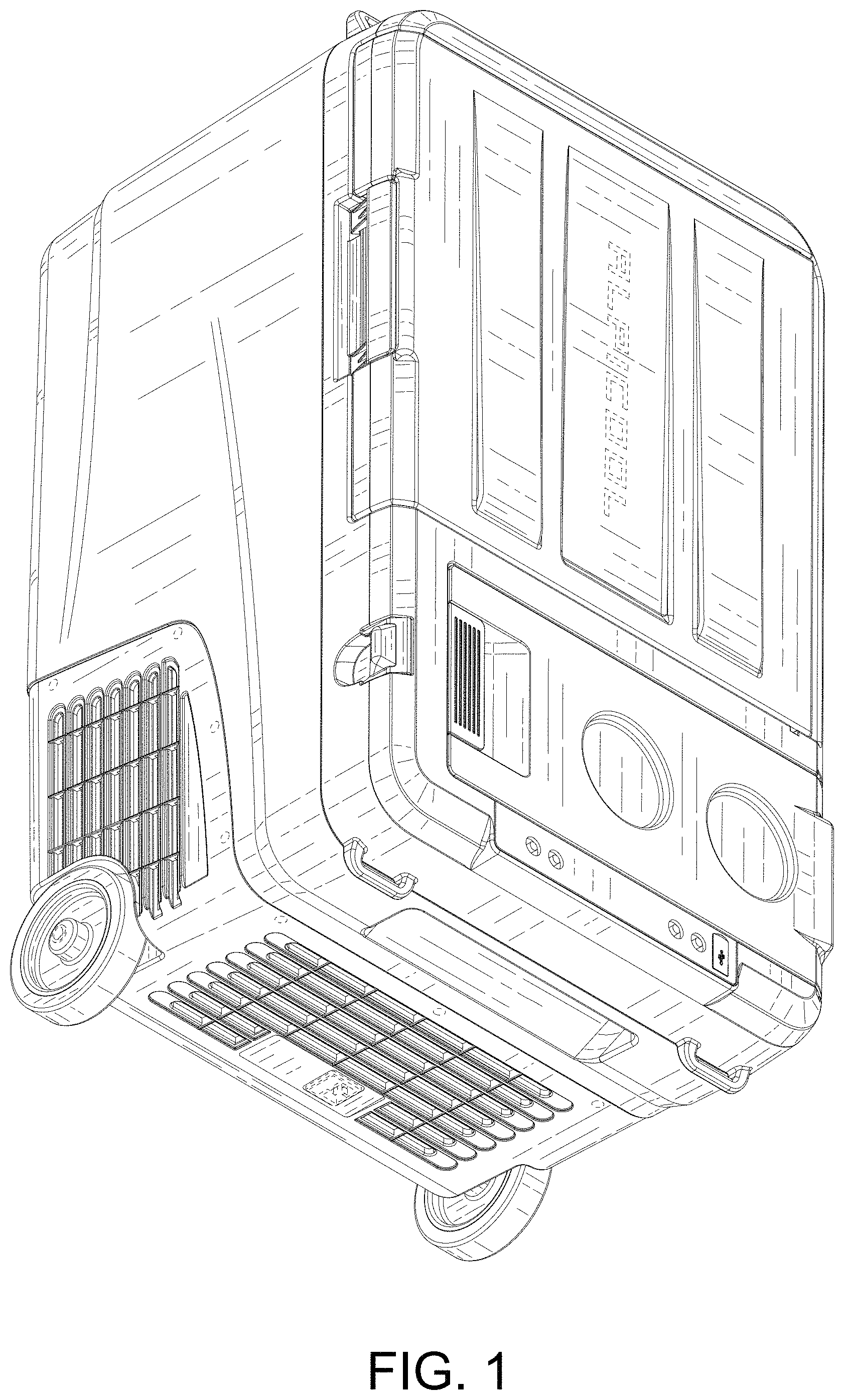Patent USD0999793 — Refrigerator — Figure 1