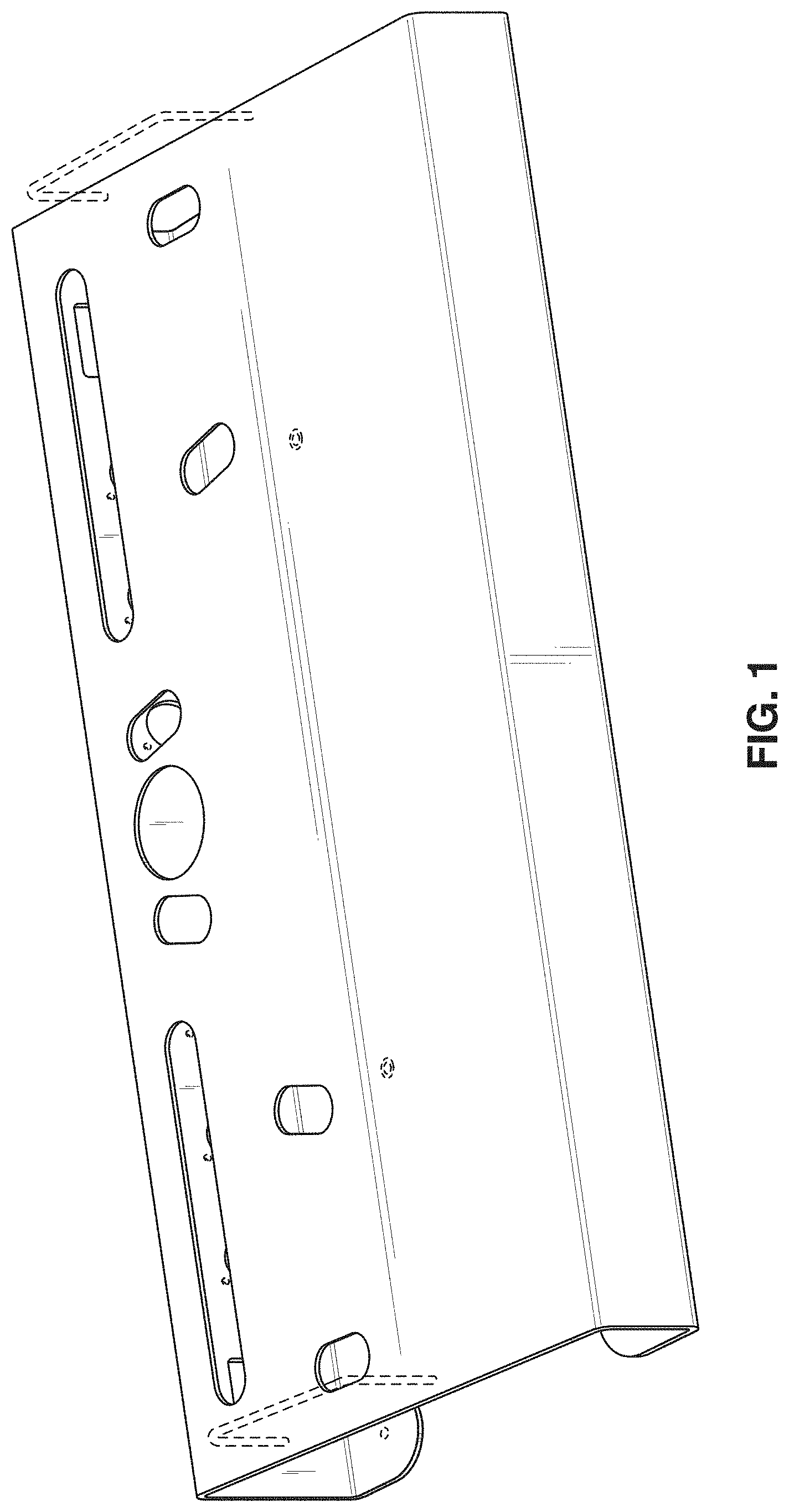 Patent USD0999816 — Effects and controller pedal board — Figure 1