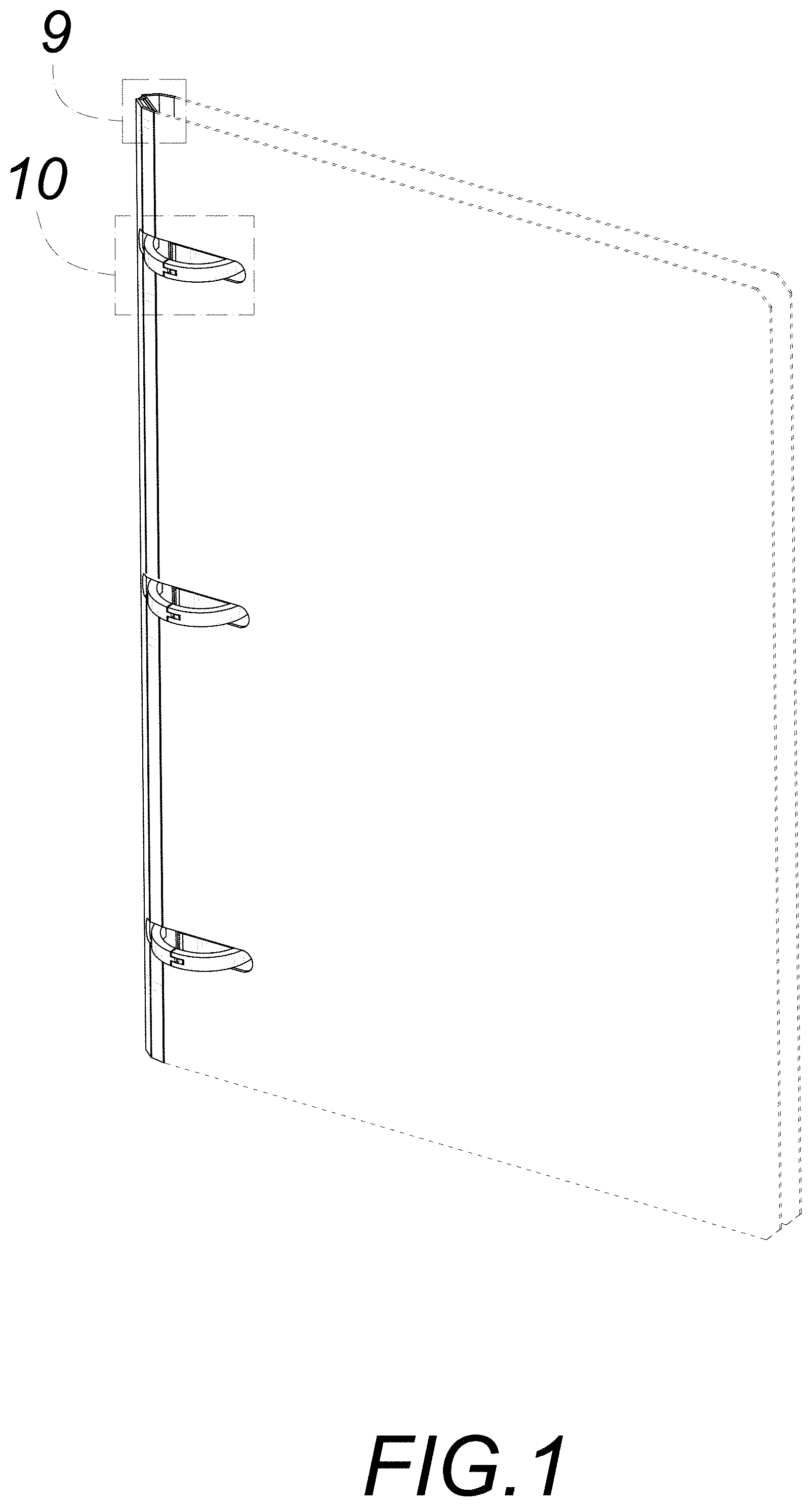 Patent USD0999820 — Binder — Figure 1