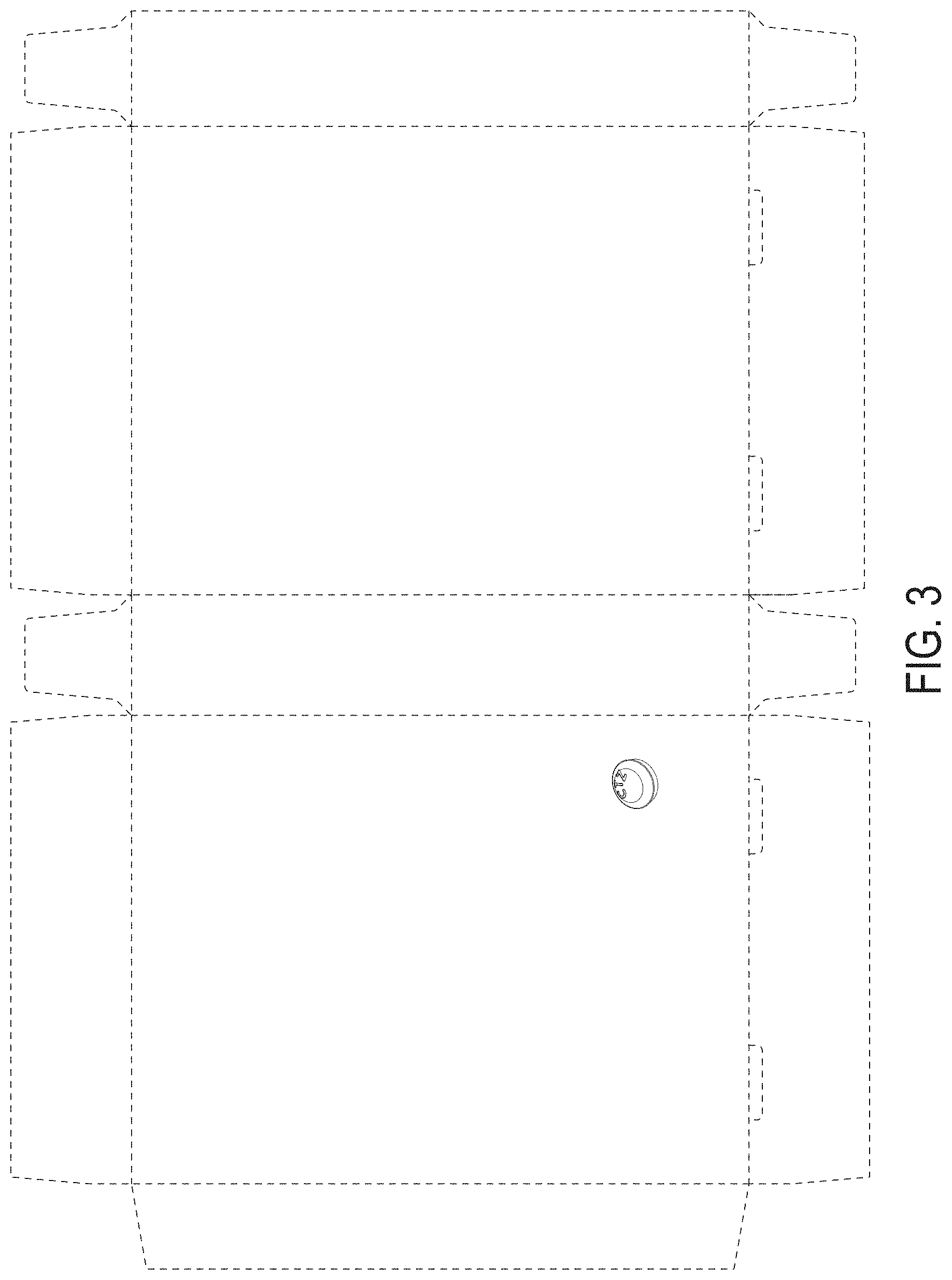 Patent USD0999826 Figure 3 – Label for packaging for dosage form