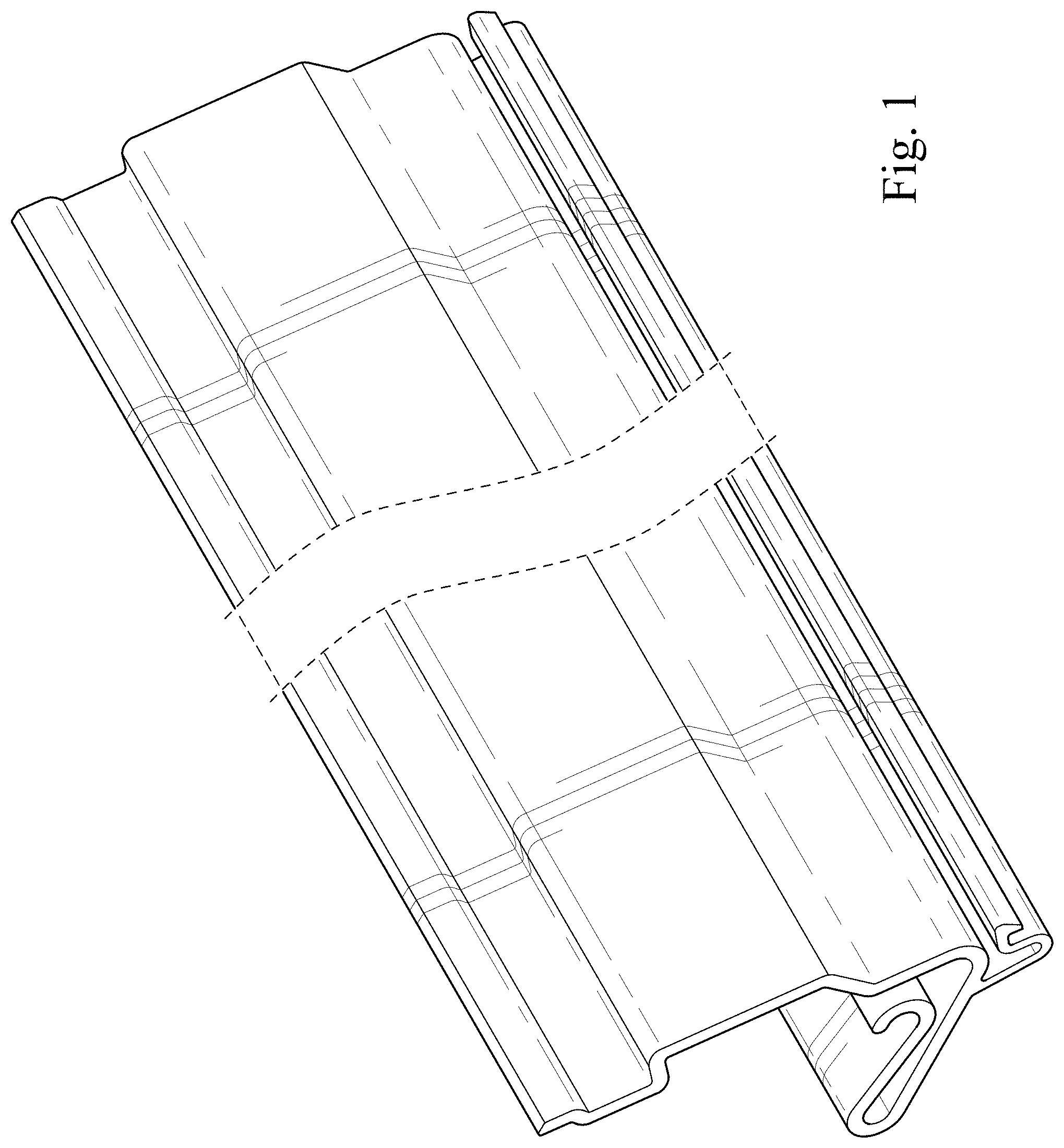 Patent USD0999828 — Display clip — Figure 1