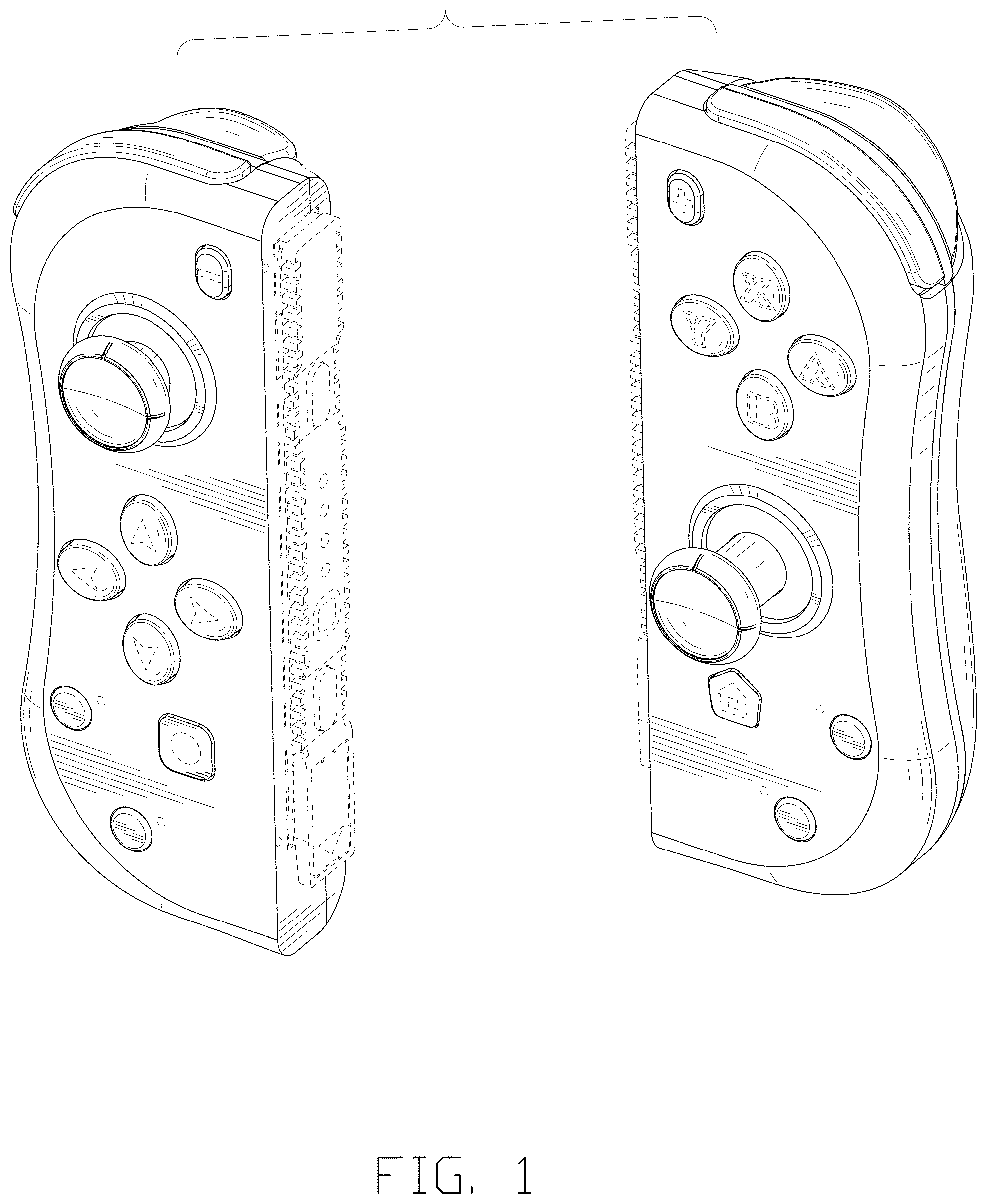 Patent USD0999830 Figure 1 – Gamepad