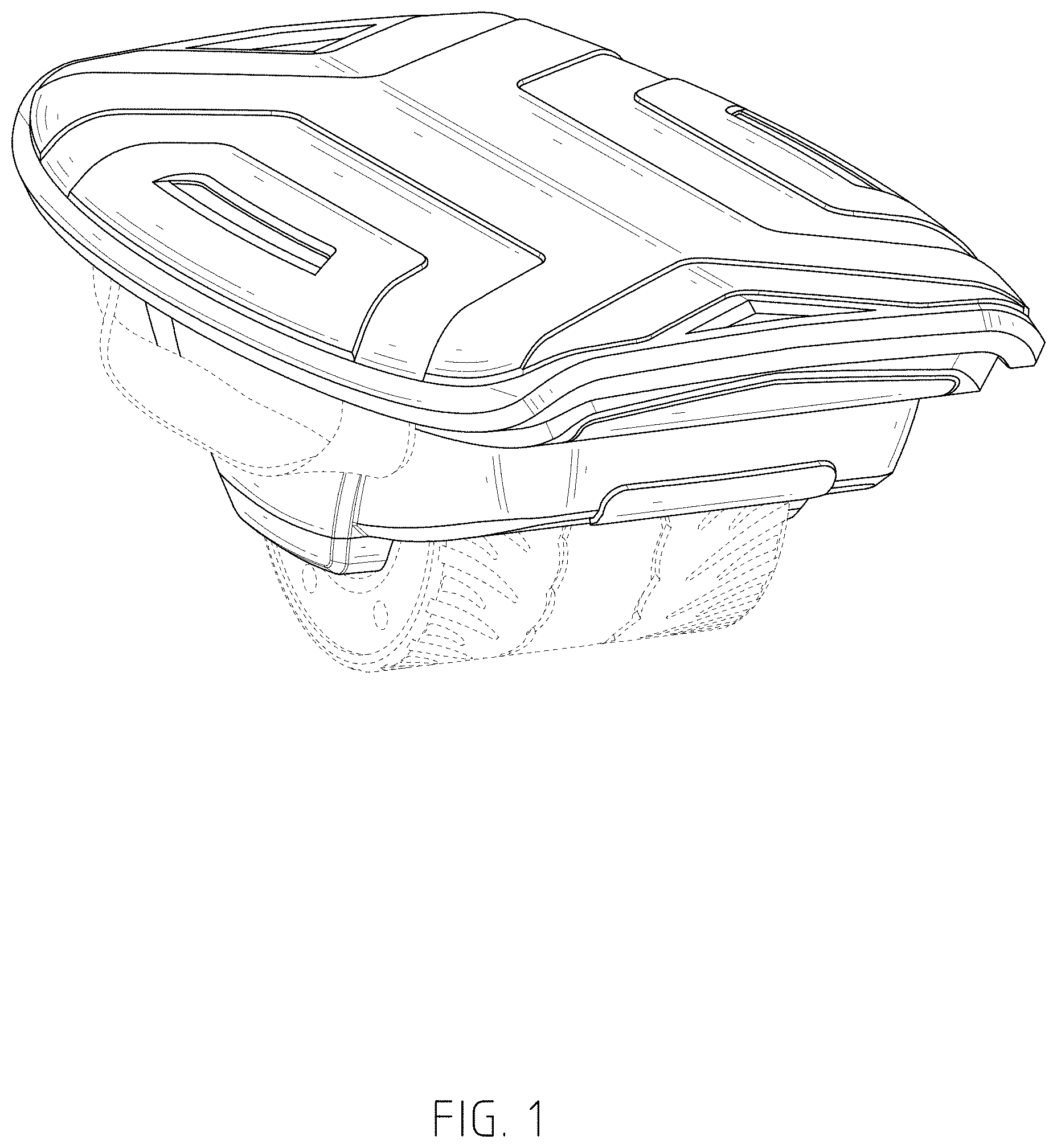 Patent USD0999836 Figure 1 – Self-balancing scooter