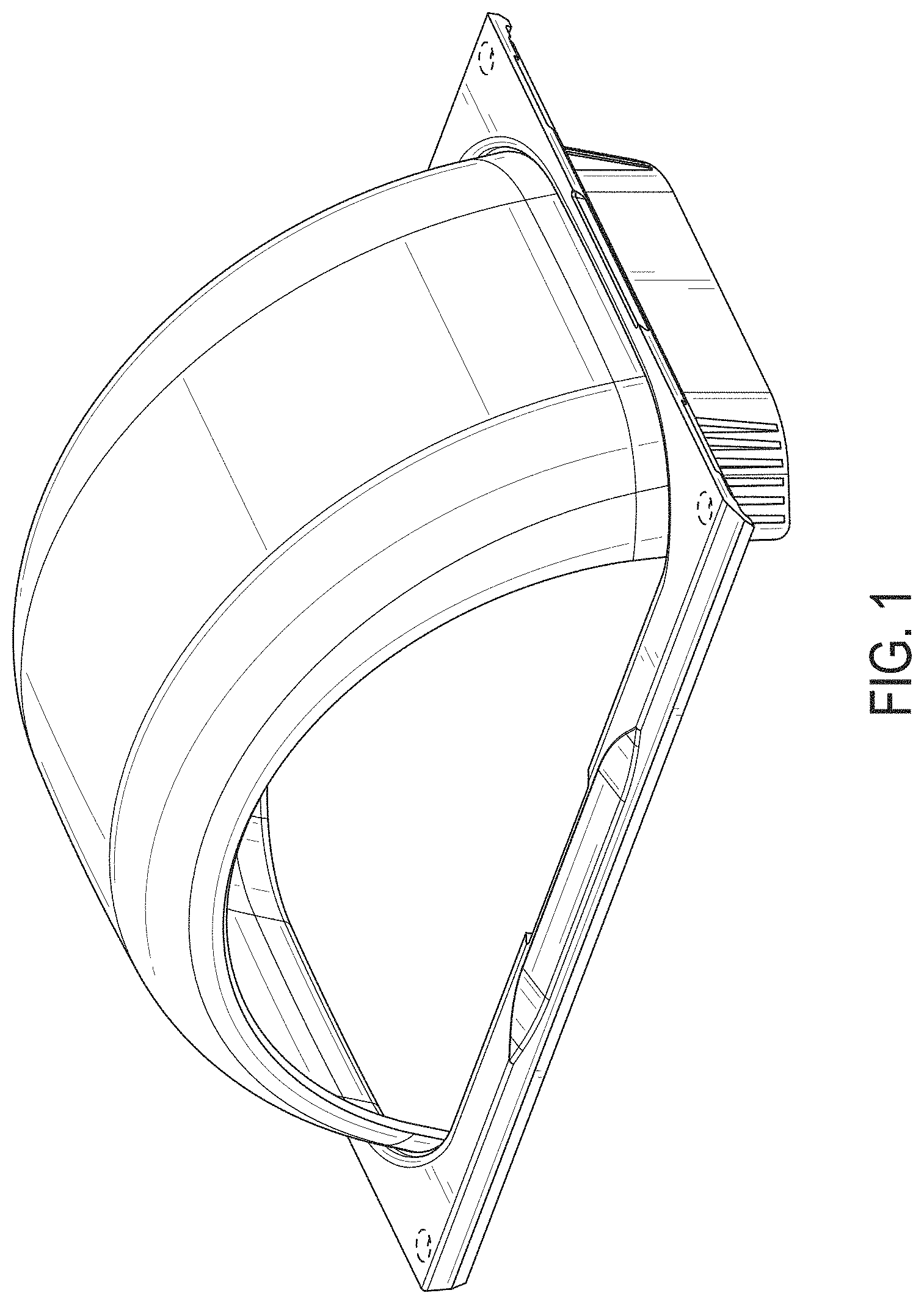Patent USD0999859 Figure 1 – Fender for electric vehicle
