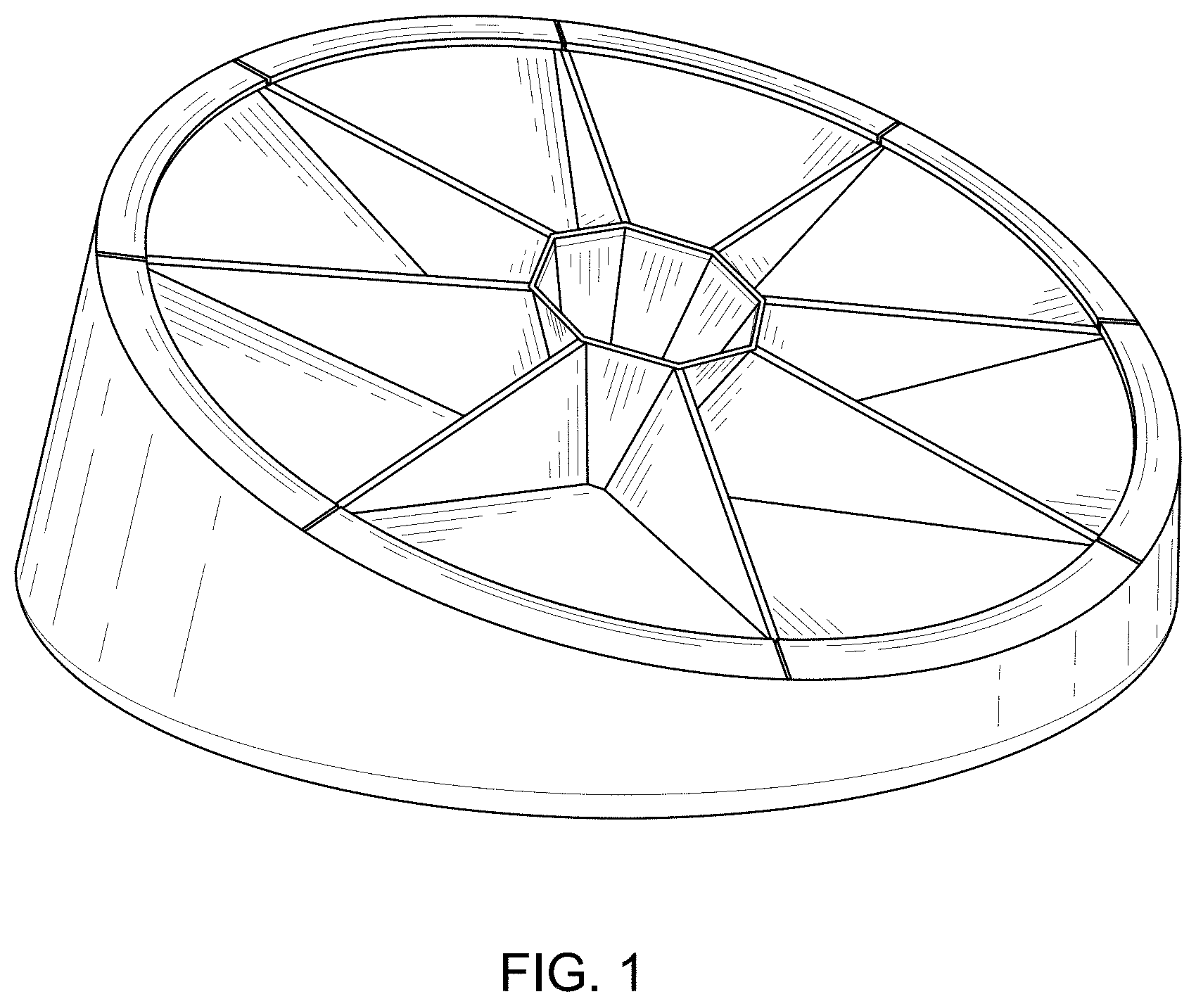 Patent USD0999862 — Golf game target — Figure 1
