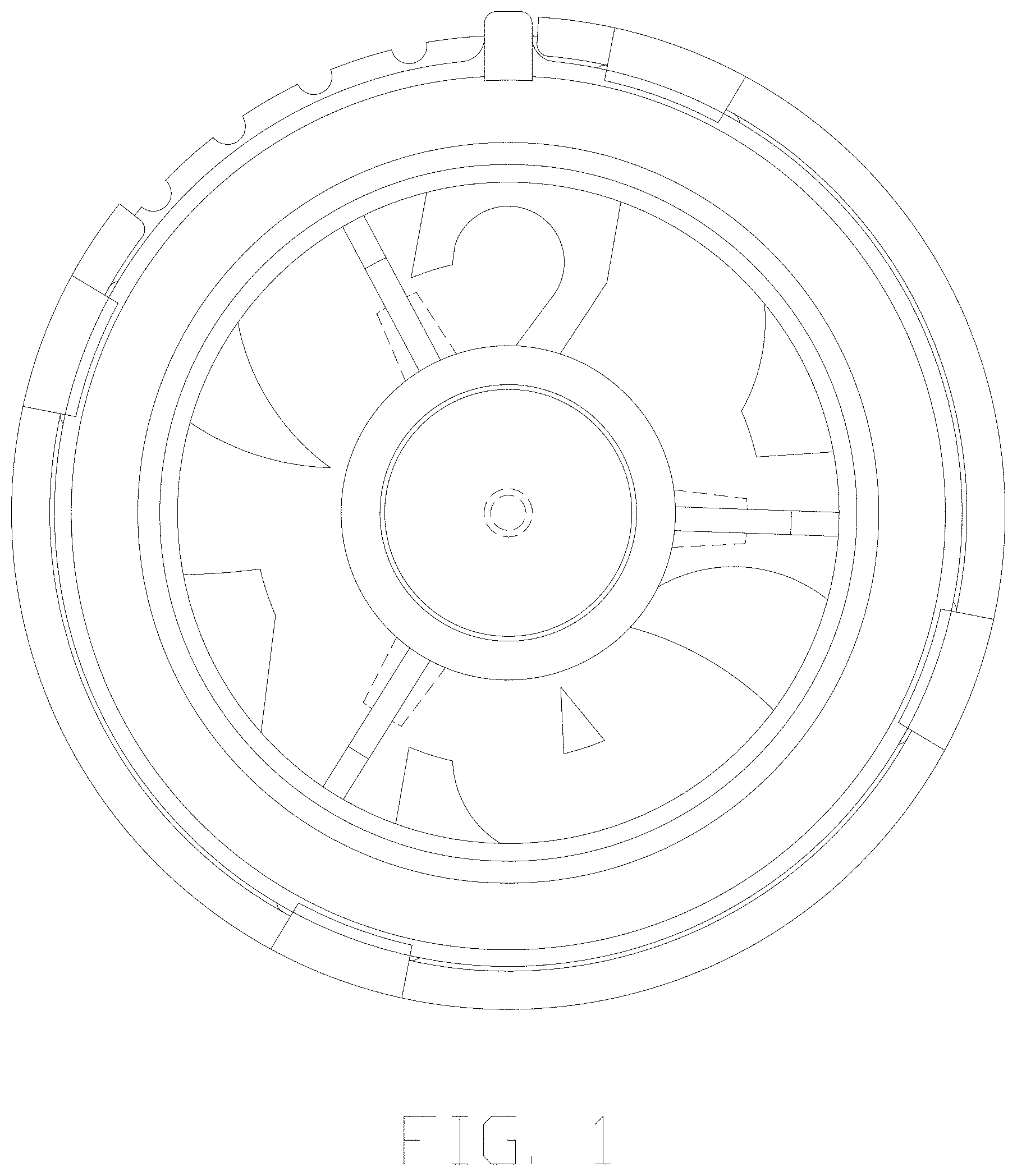 Patent USD0999877 — Fountain base — Figure 1