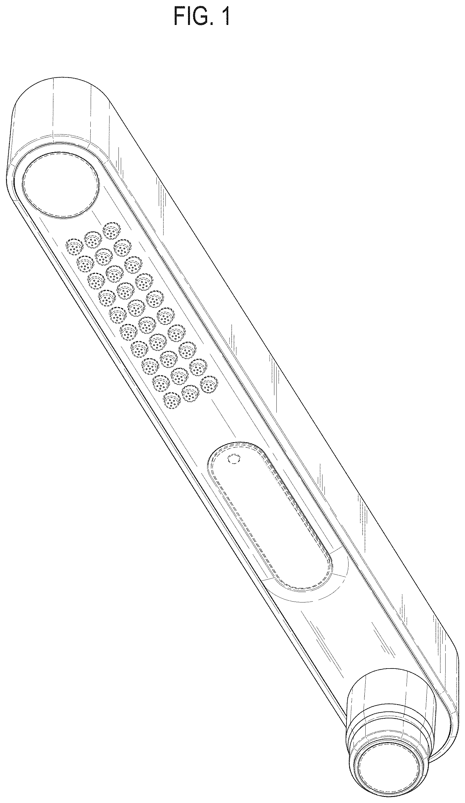 Patent USD0999879 — Faucet pull — Figure 1