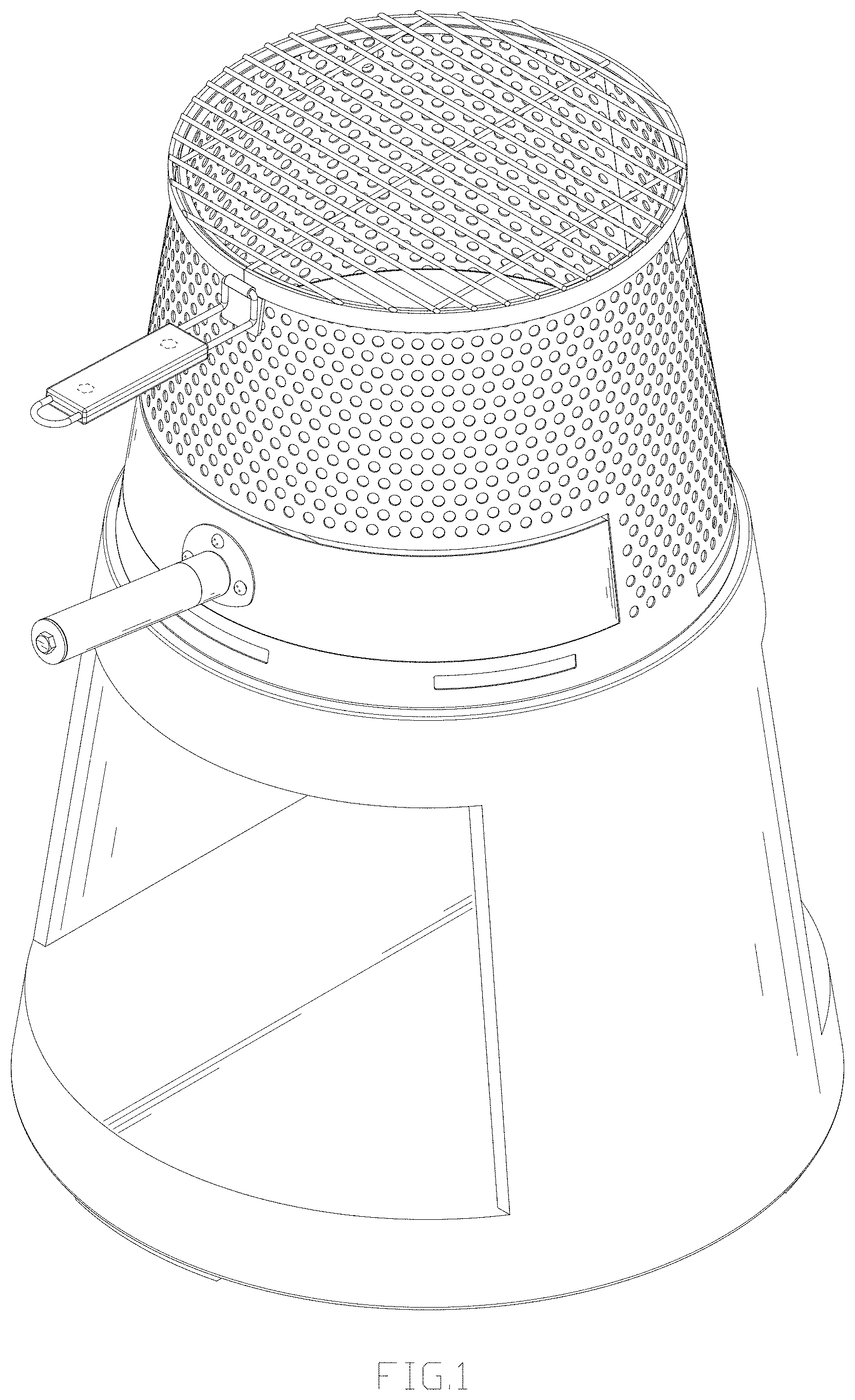Patent USD0999891 — Fireplace — Figure 1