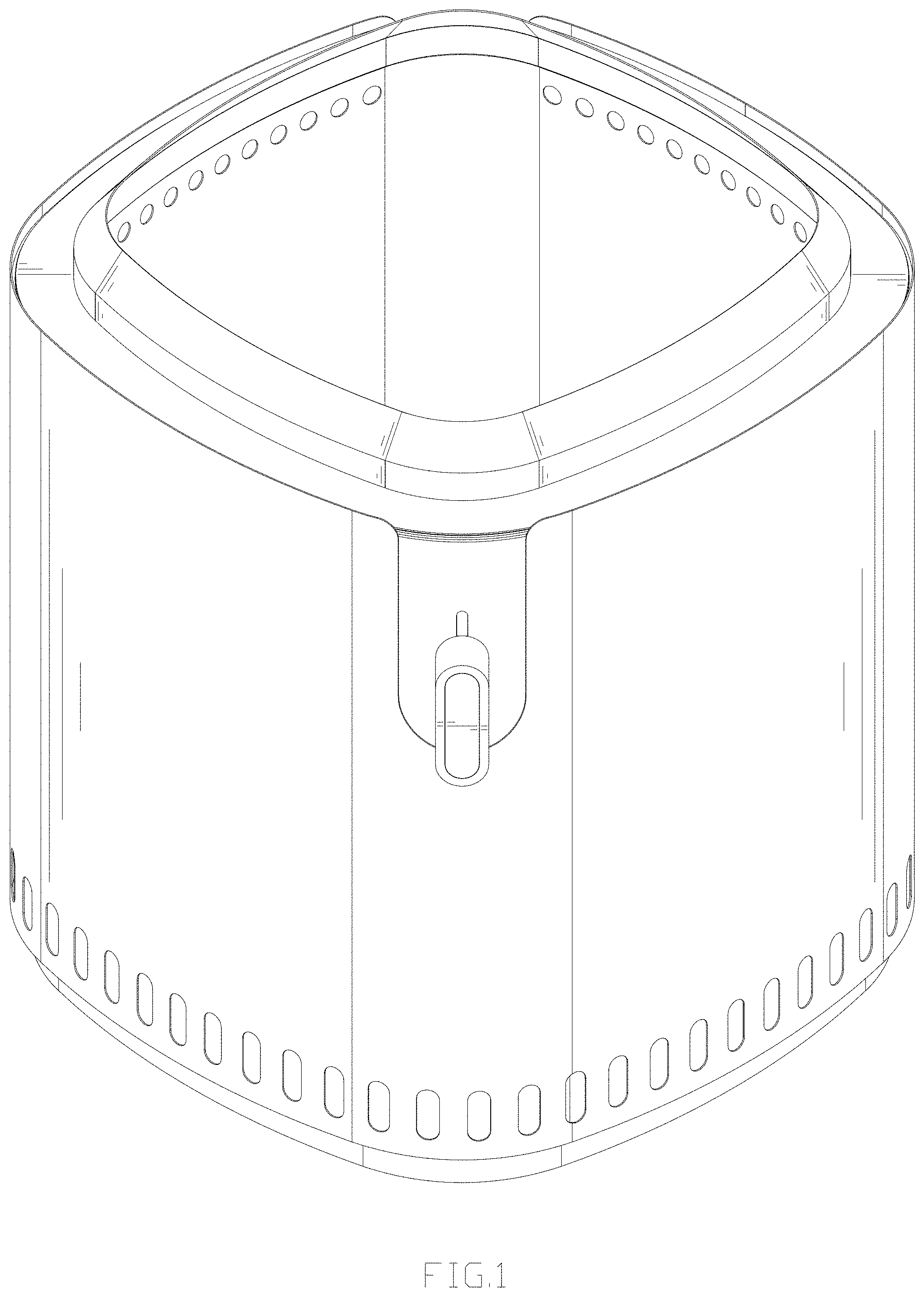 Patent USD0999892 — Fireplace — Figure 1