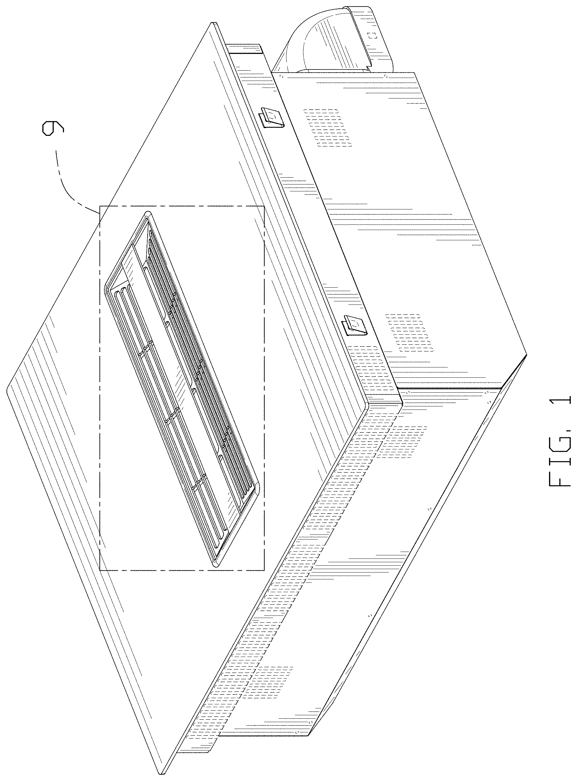 Patent USD0999899 — Range hood — Figure 1
