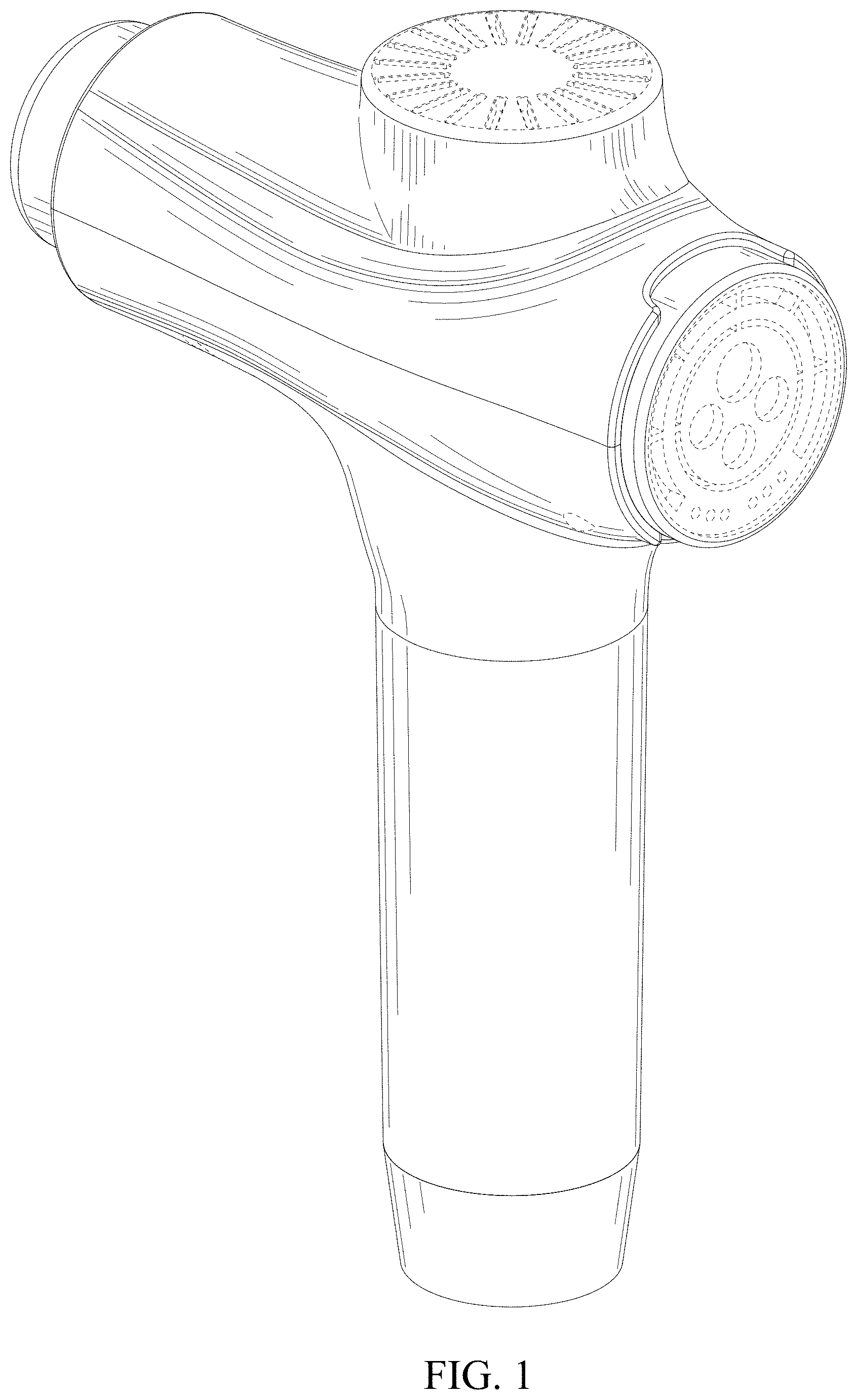 Patent USD0999926 — Massage gun — Figure 1