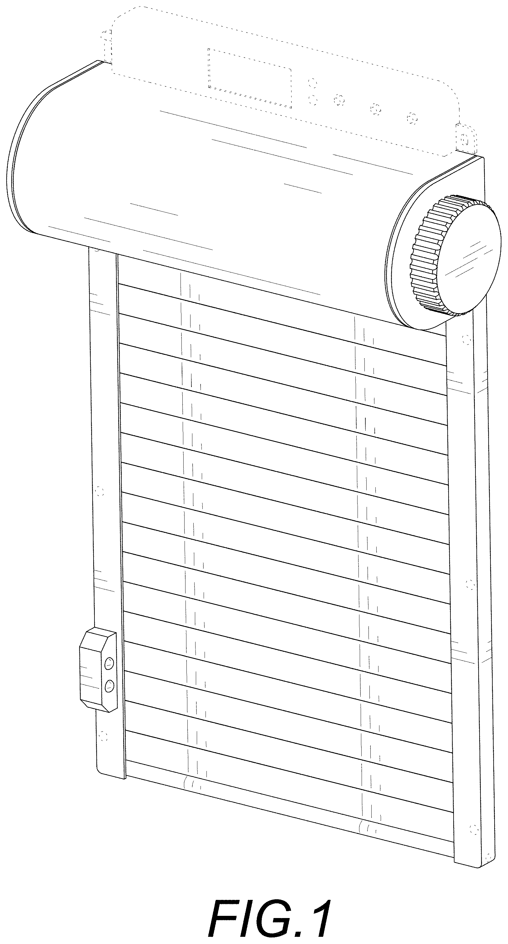 Patent USD0999935 — Shutter door — Figure 1