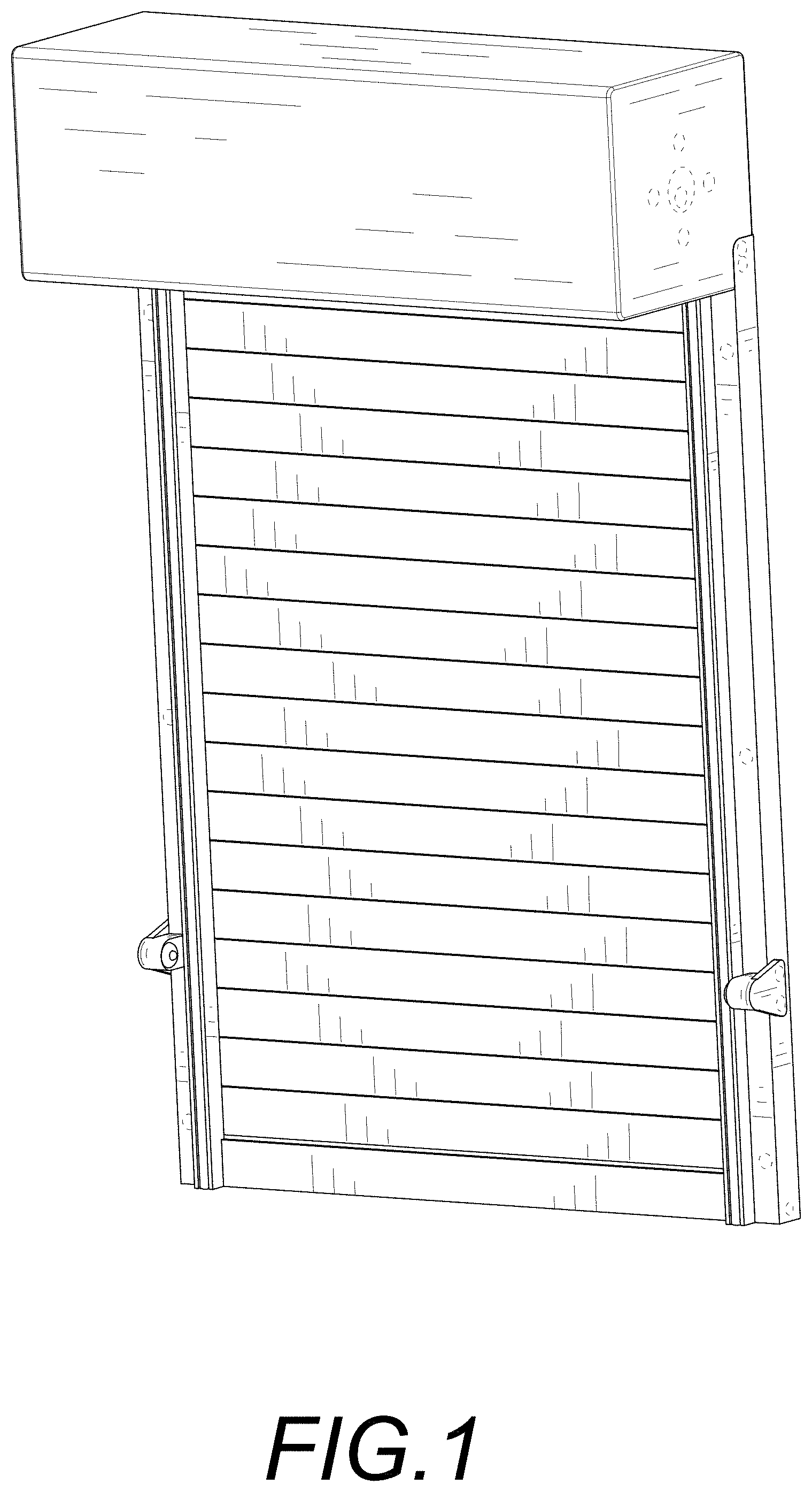 Patent USD0999936 — Shutter door — Figure 1