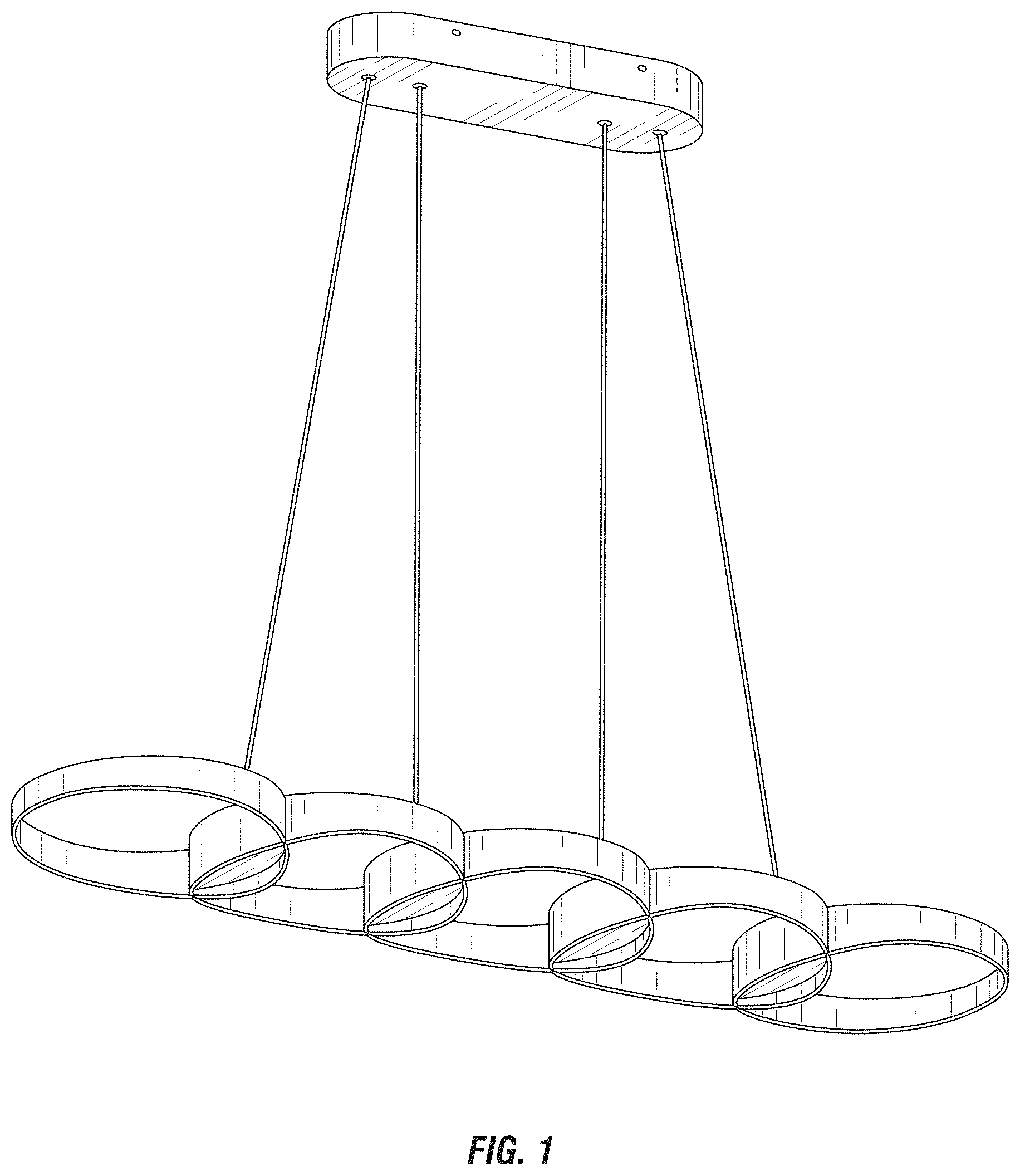 Patent USD0999962 Figure 1 – Light fixture
