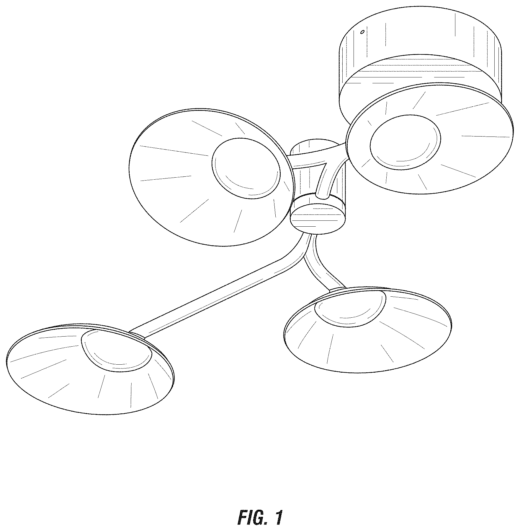 Patent USD0999963 — Light fixture — Figure 1
