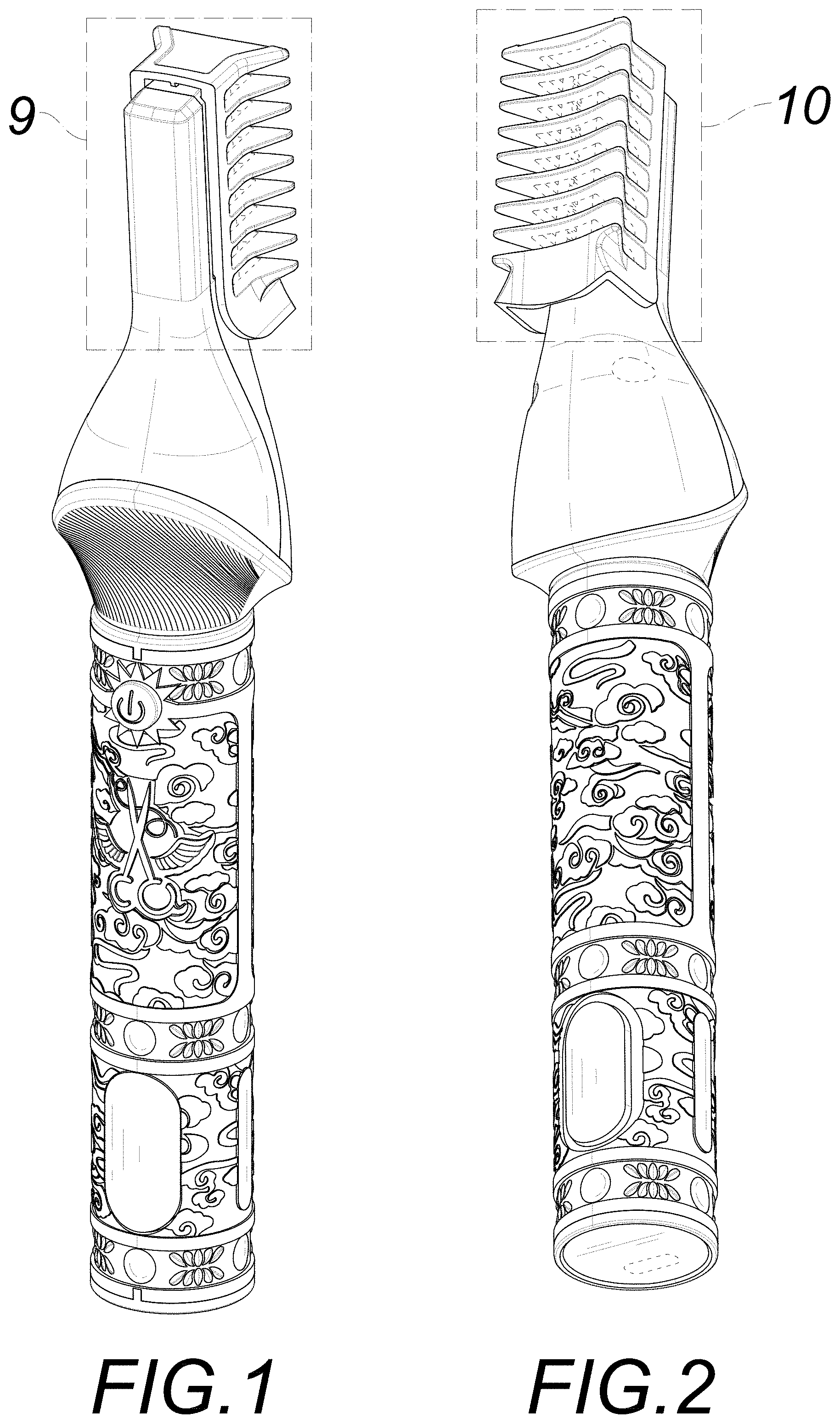 Patent USD0999990 — Hair trimmer — Figure 1