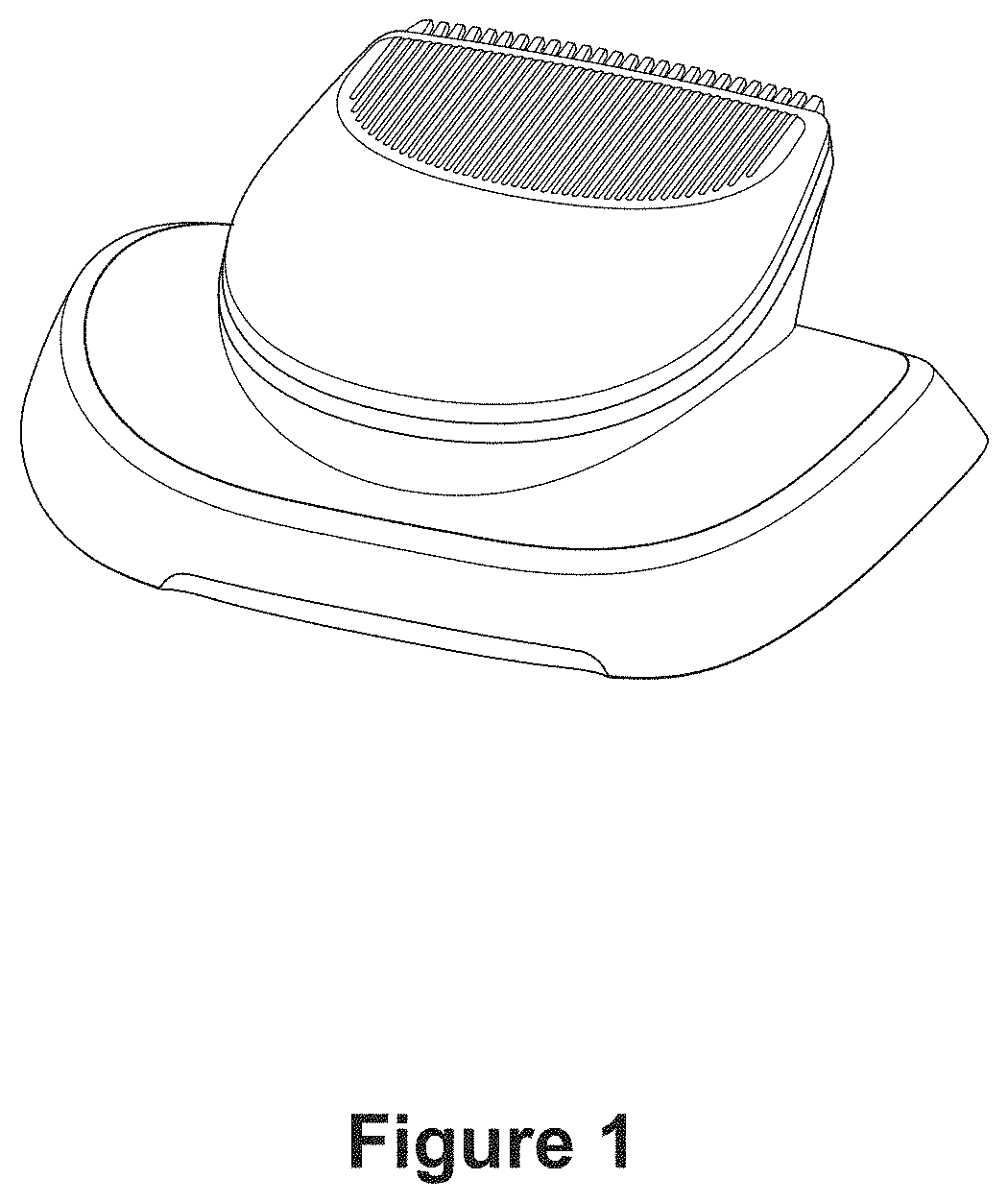 Patent USD0999992 — Electric dry shaver head — Figure 1