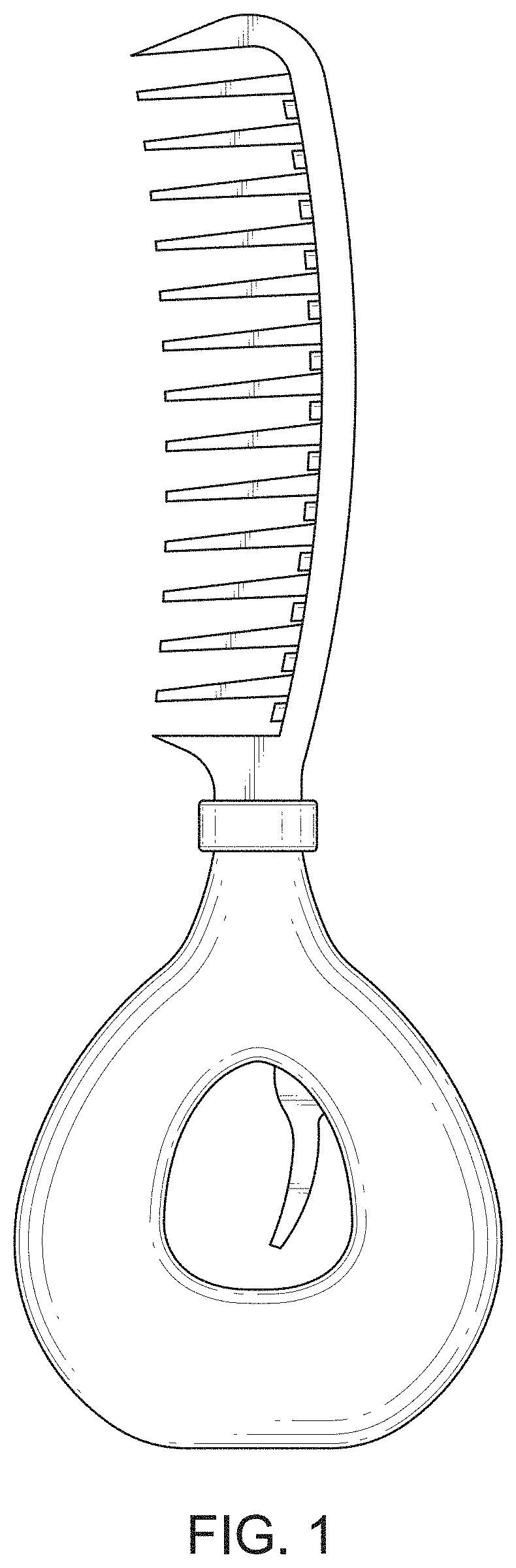 Patent USD1000000 — Dispensing comb — Figure 1