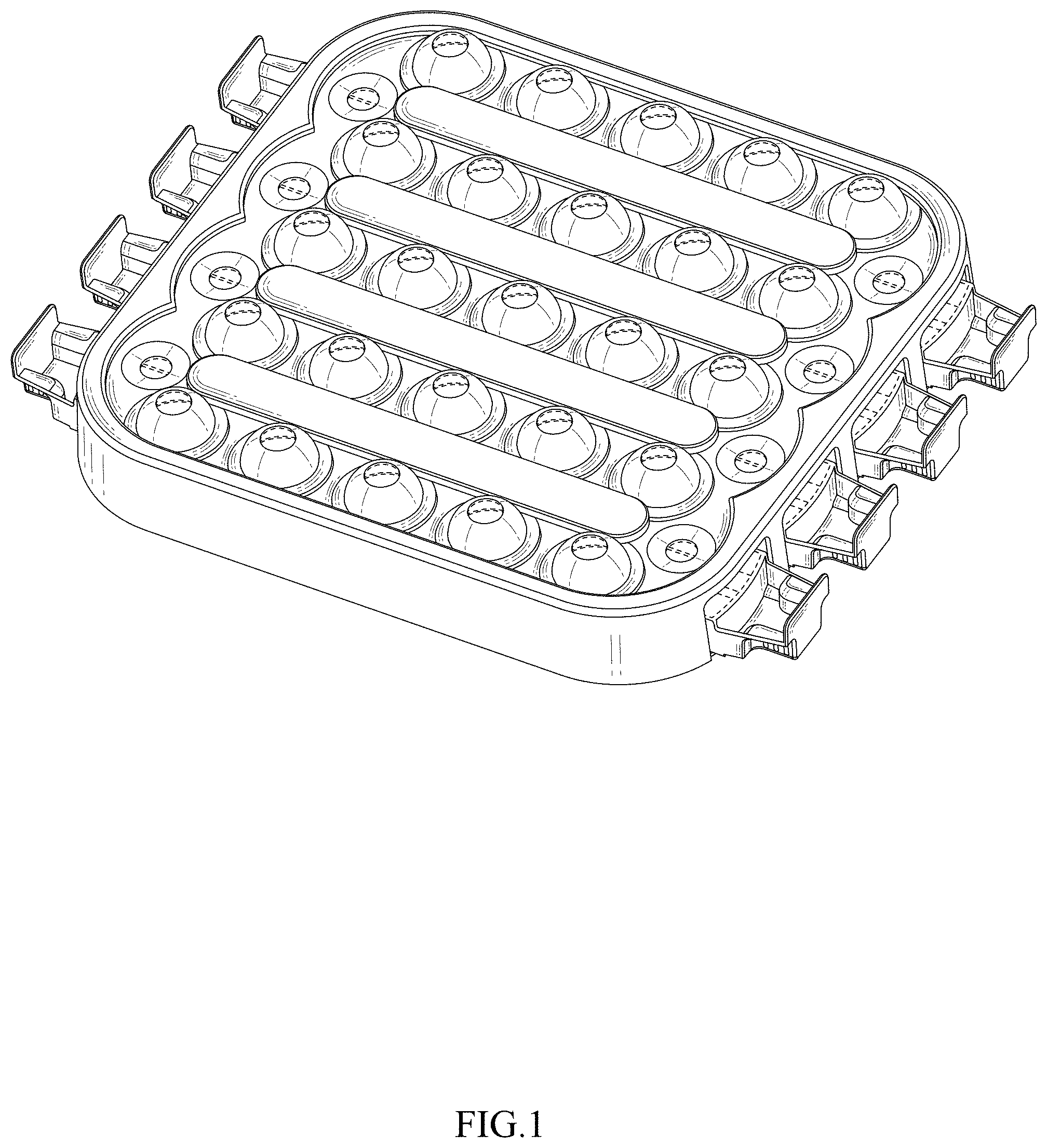 Patent USD1000015 Figure 1 – Toy for an animal