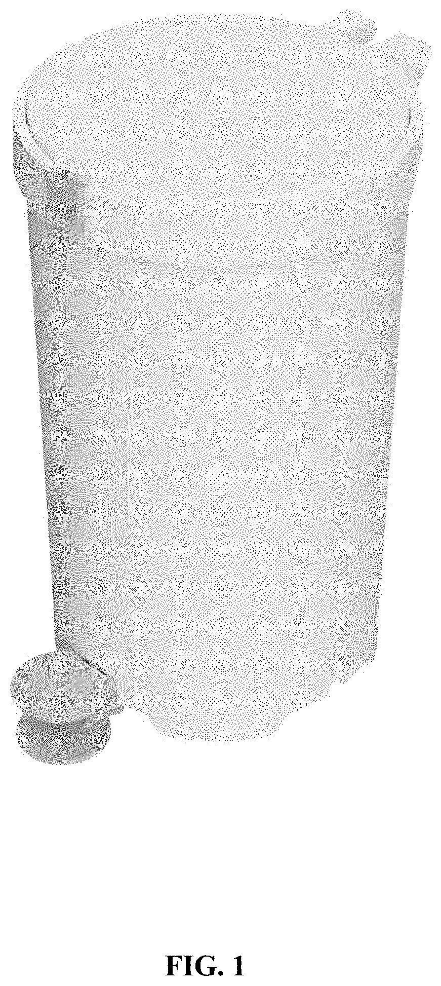 Patent USD1000030 Figure 1 – Litter disposal container