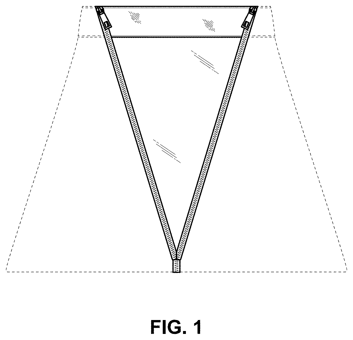 Patent USD1000042 — Skirt — Figure 1