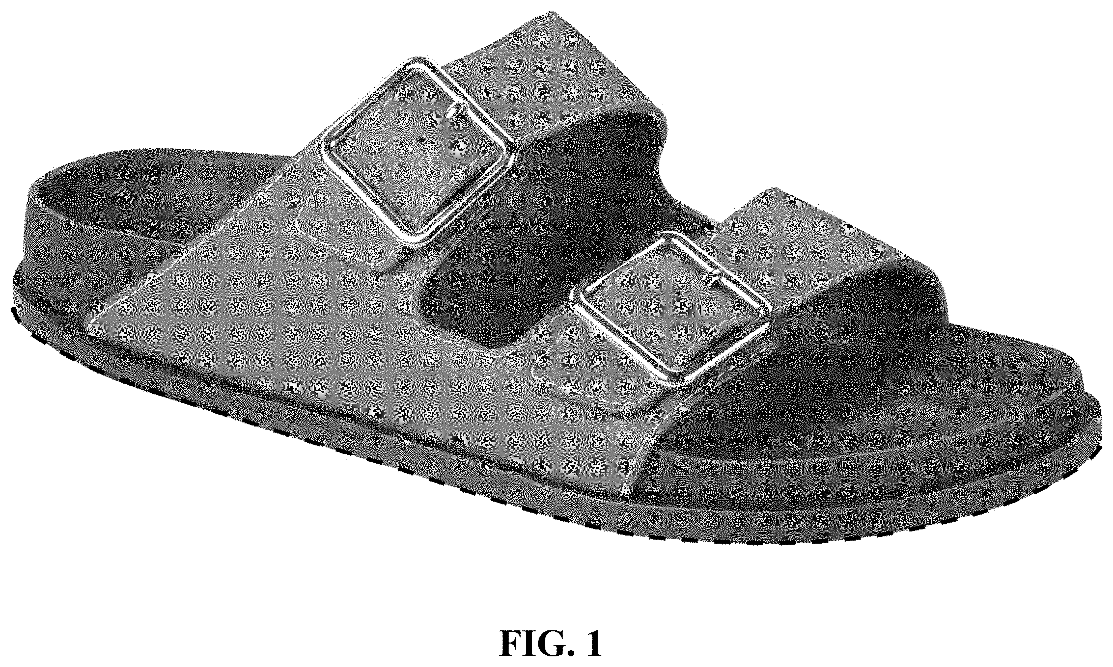 Patent USD1000055 — Sandal — Figure 1