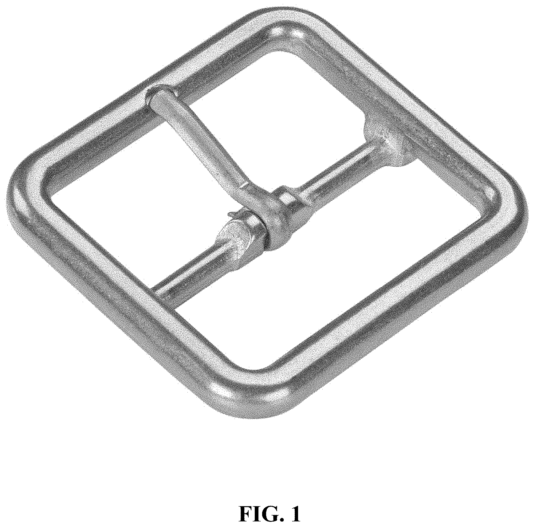 Patent USD1000056 — Buckle — Figure 1