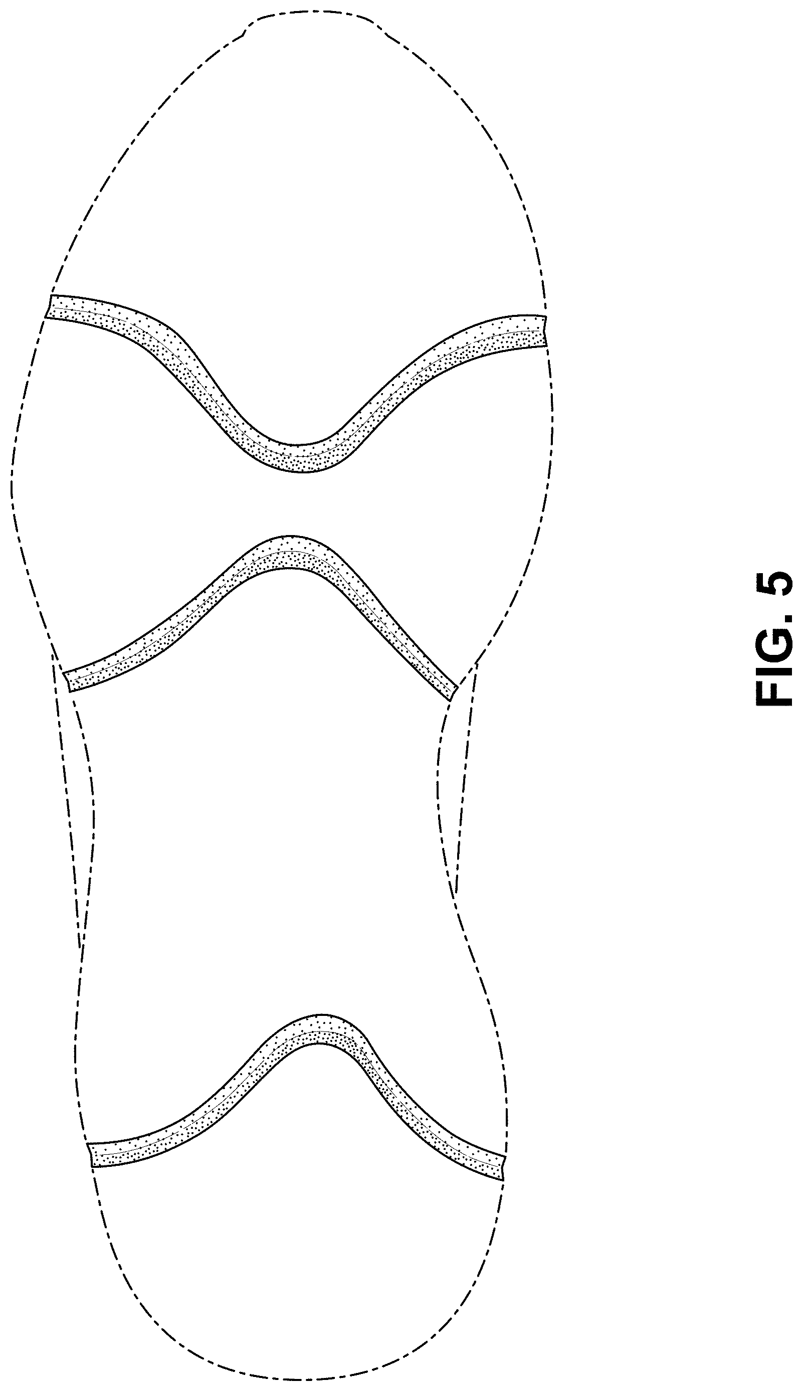 Patent USD1000073 Figure 5 – Shoe
