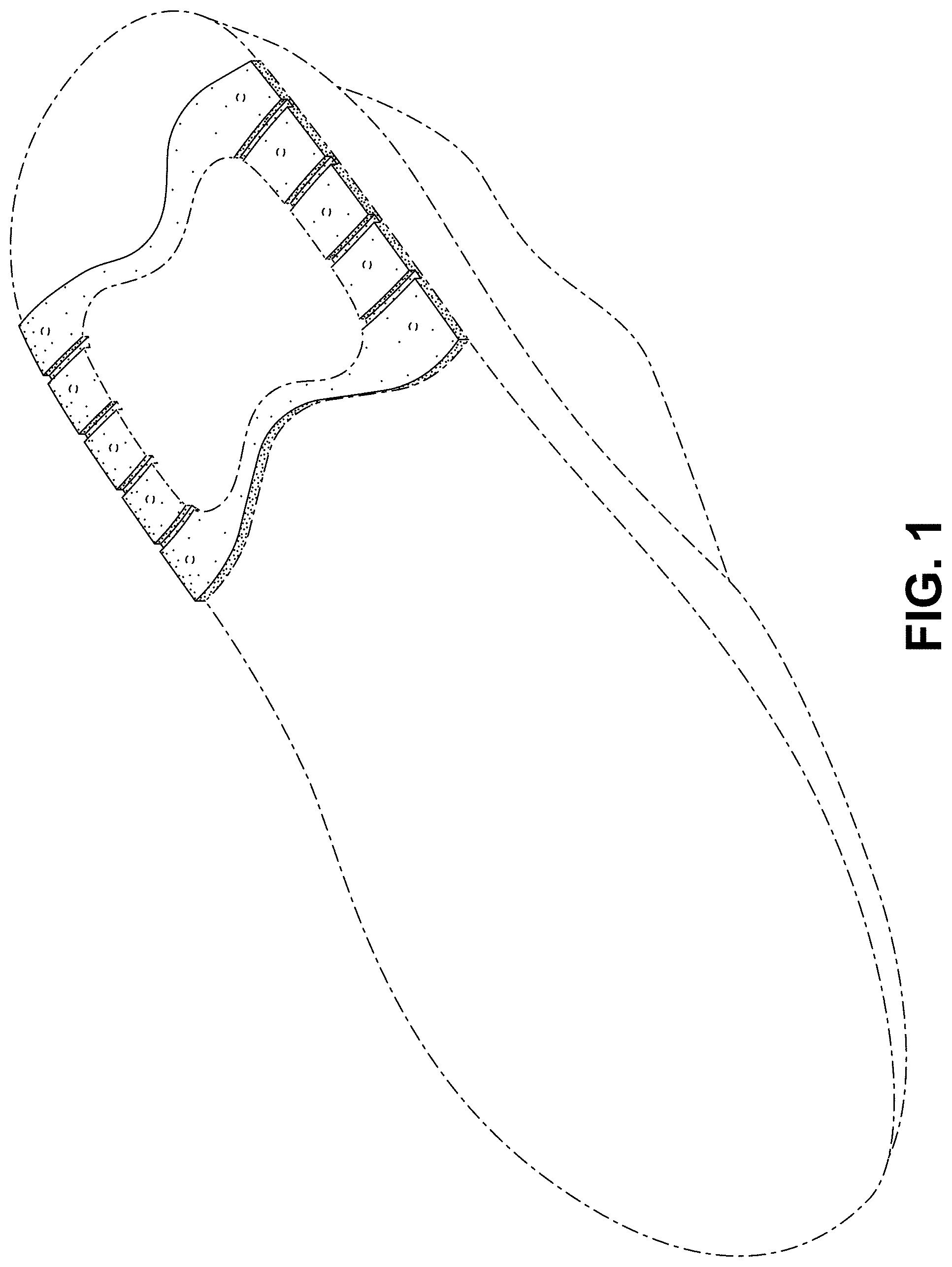 Patent USD1000076 — Shoe — Figure 1