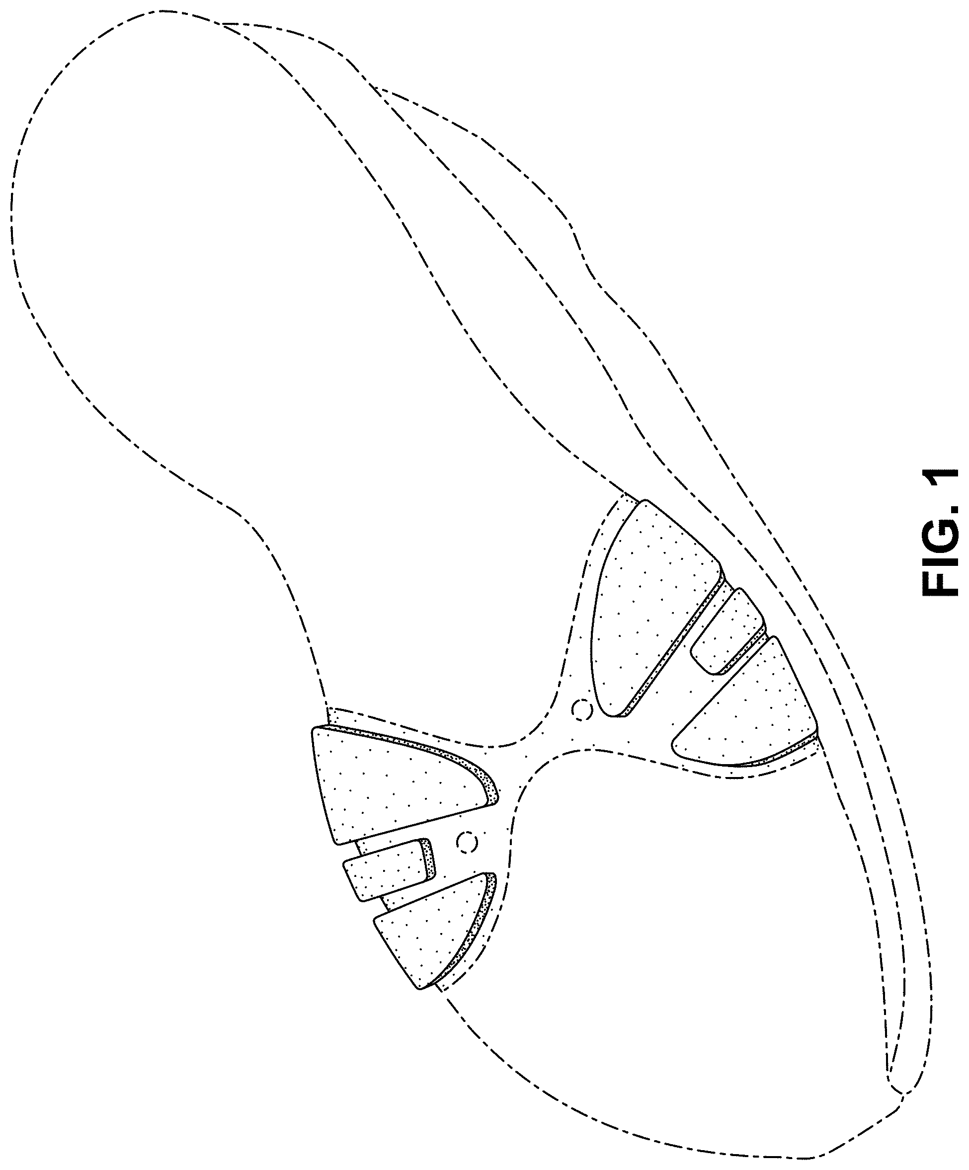 Patent USD1000078 Figure 1 – Shoe