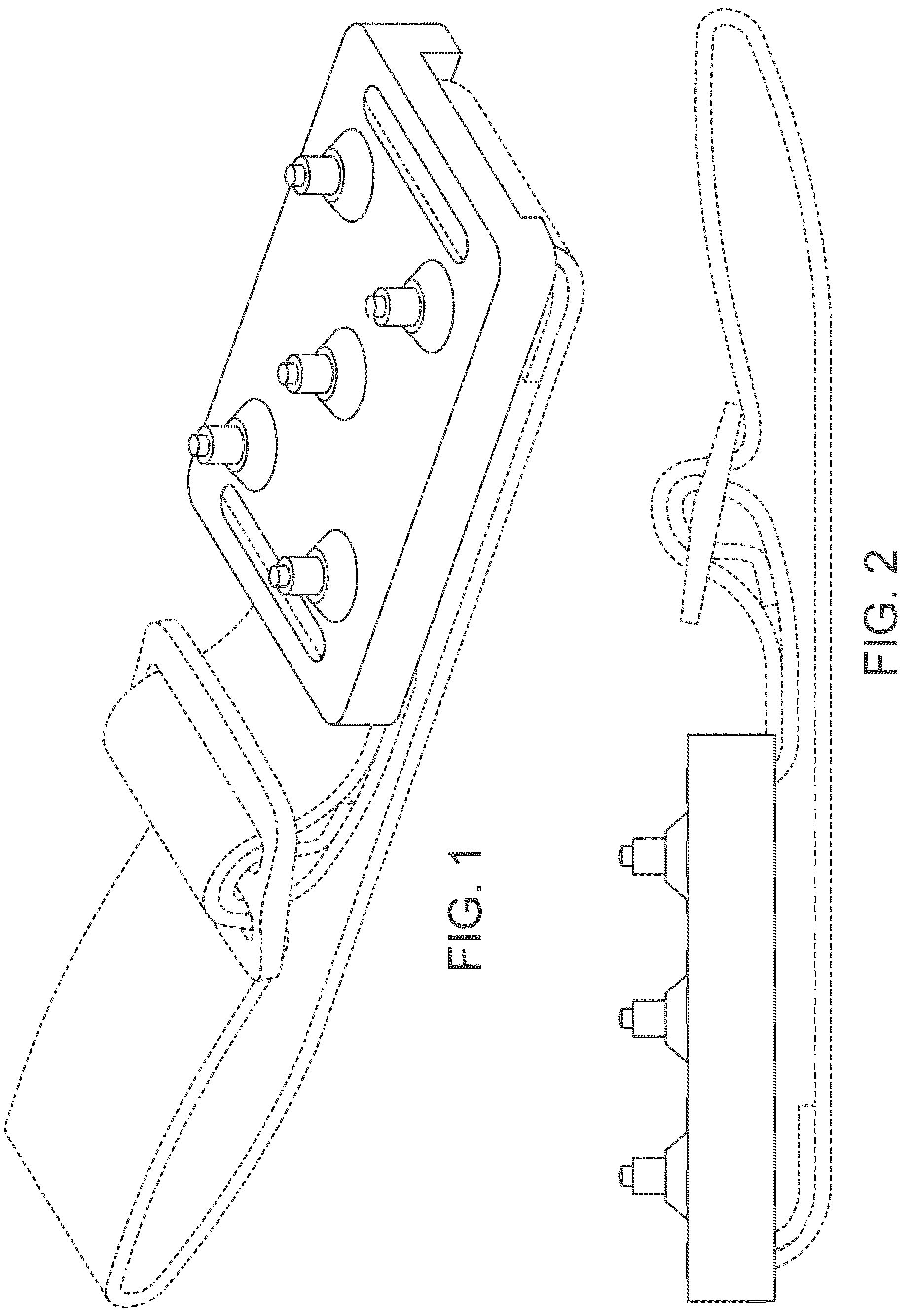 Patent USD1000081 — Mid-sole cleat — Figure 1