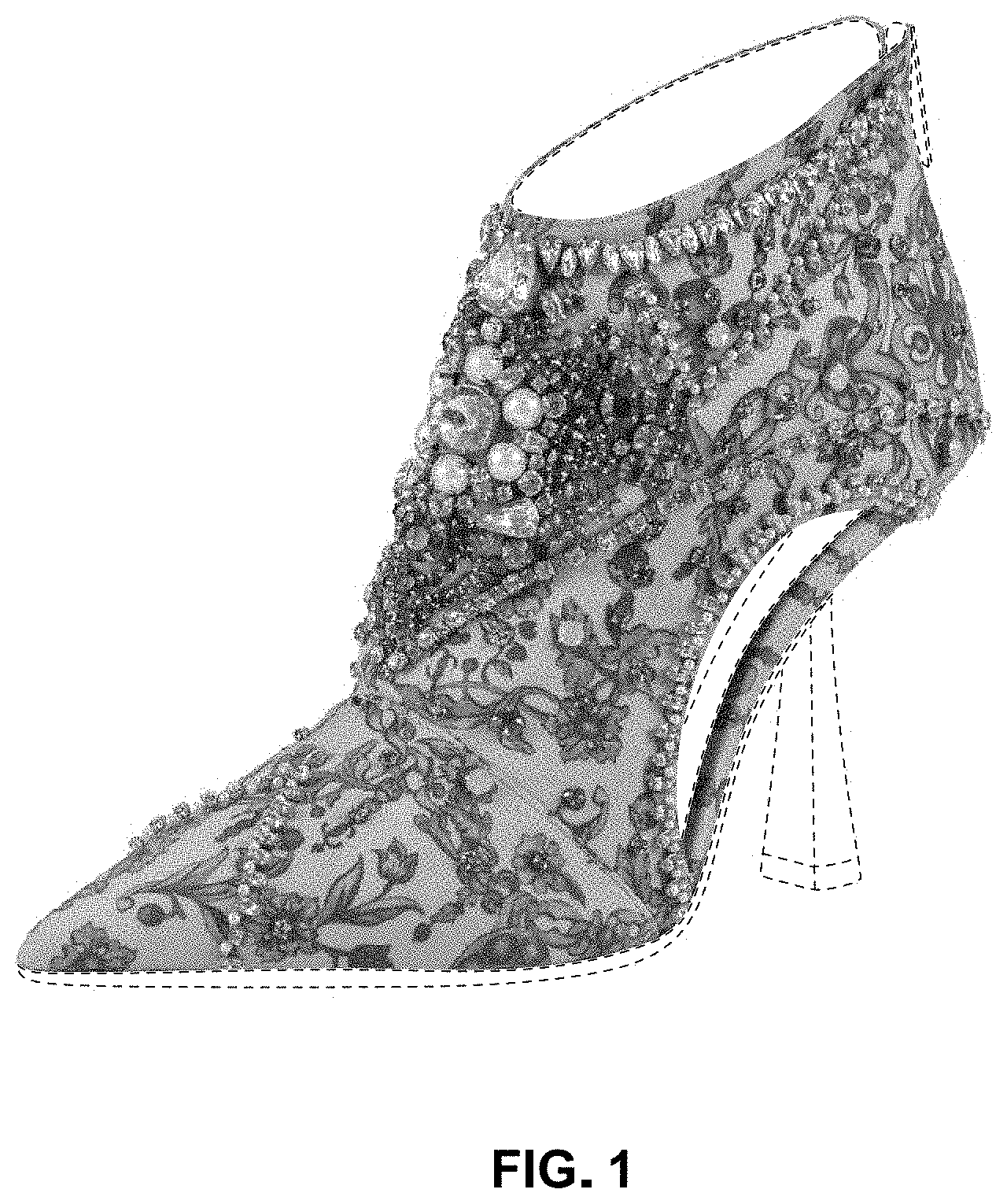 Patent USD1000083 Figure 1 – Footwear
