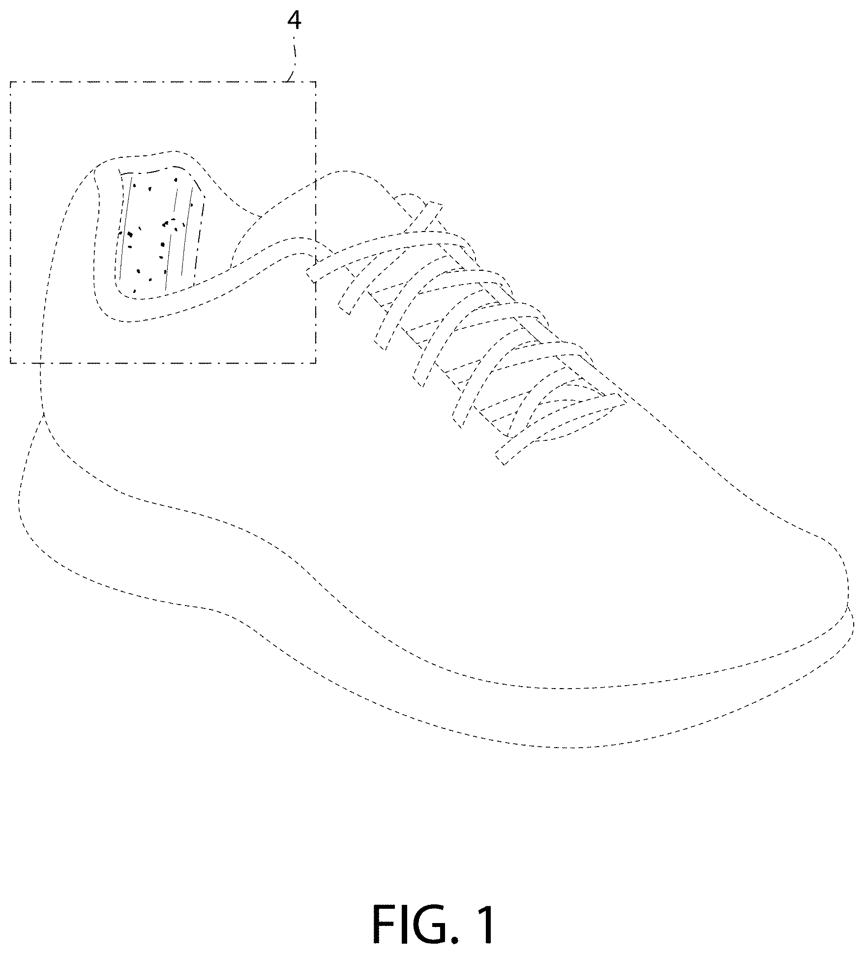 Patent USD1000084 — Shoe — Figure 1